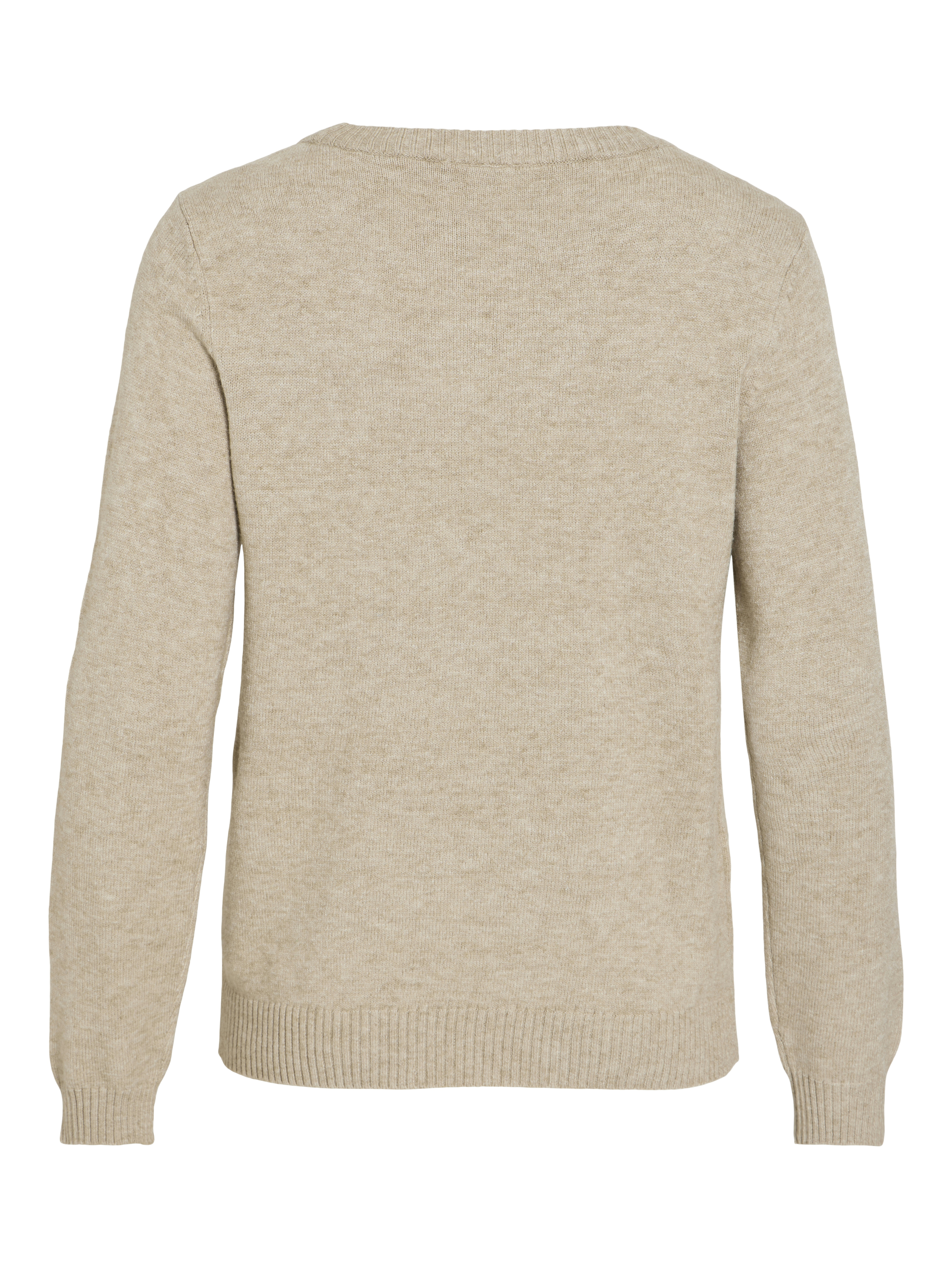 VIRIL O-NECK L/S  KNIT TOP - NOOS
