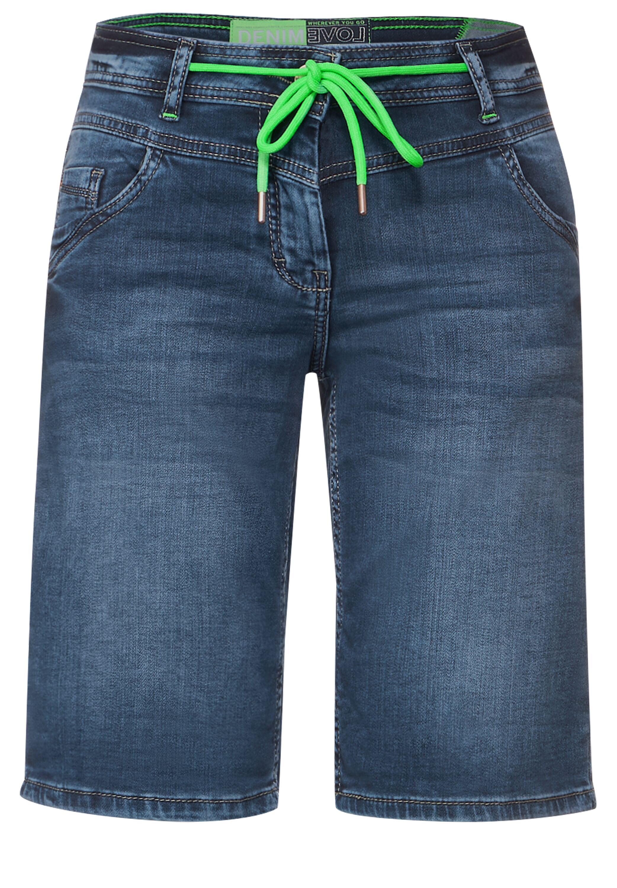 Loose Fit Jeansshorts
