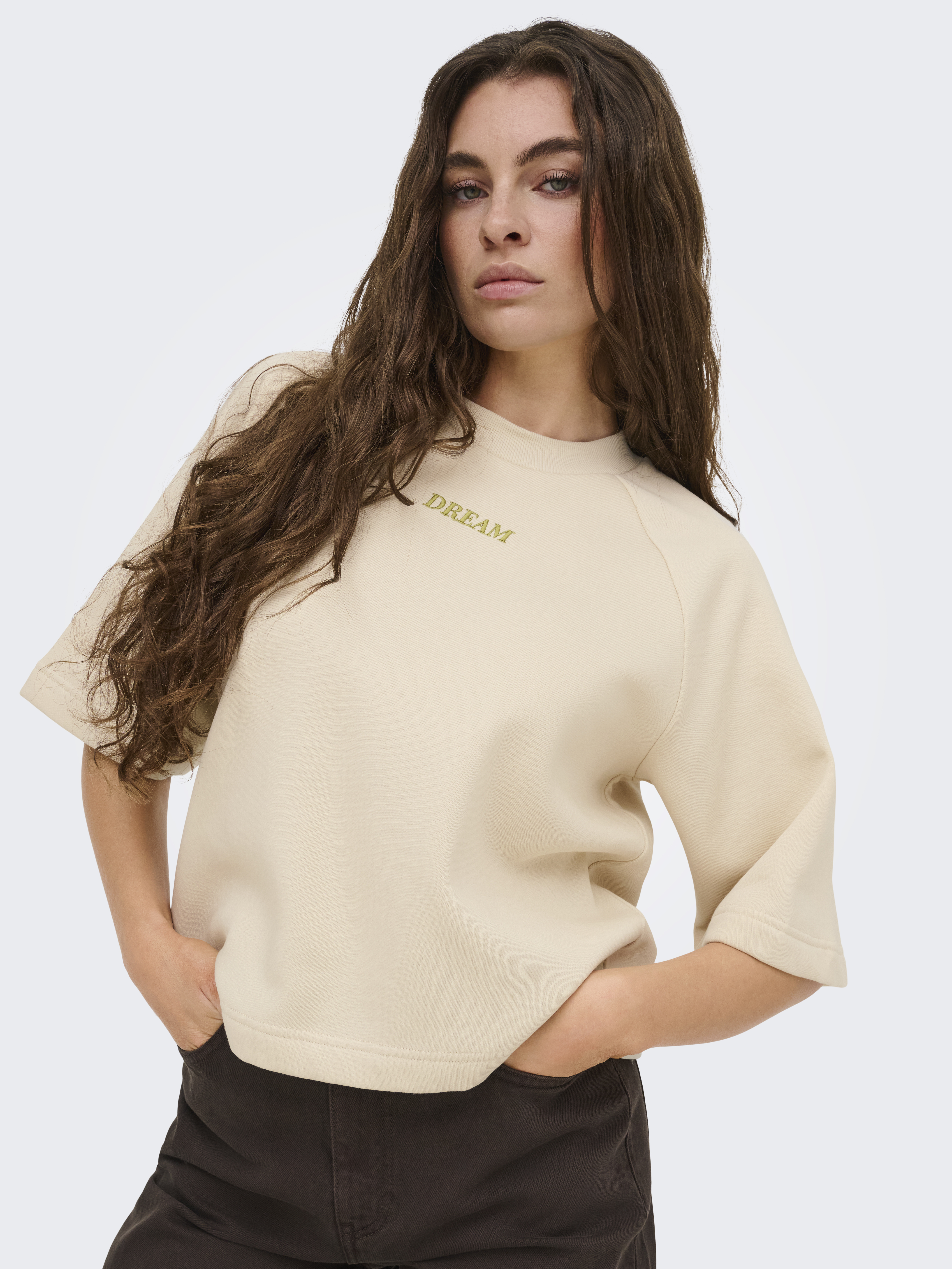 JDYOLIVIA 2/4 SWEATSHIRT JRS NOOS
