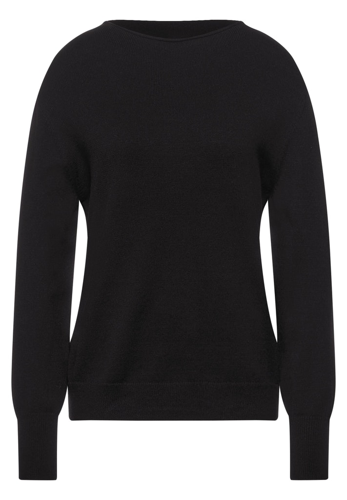 Pullover mit Stehkragen
