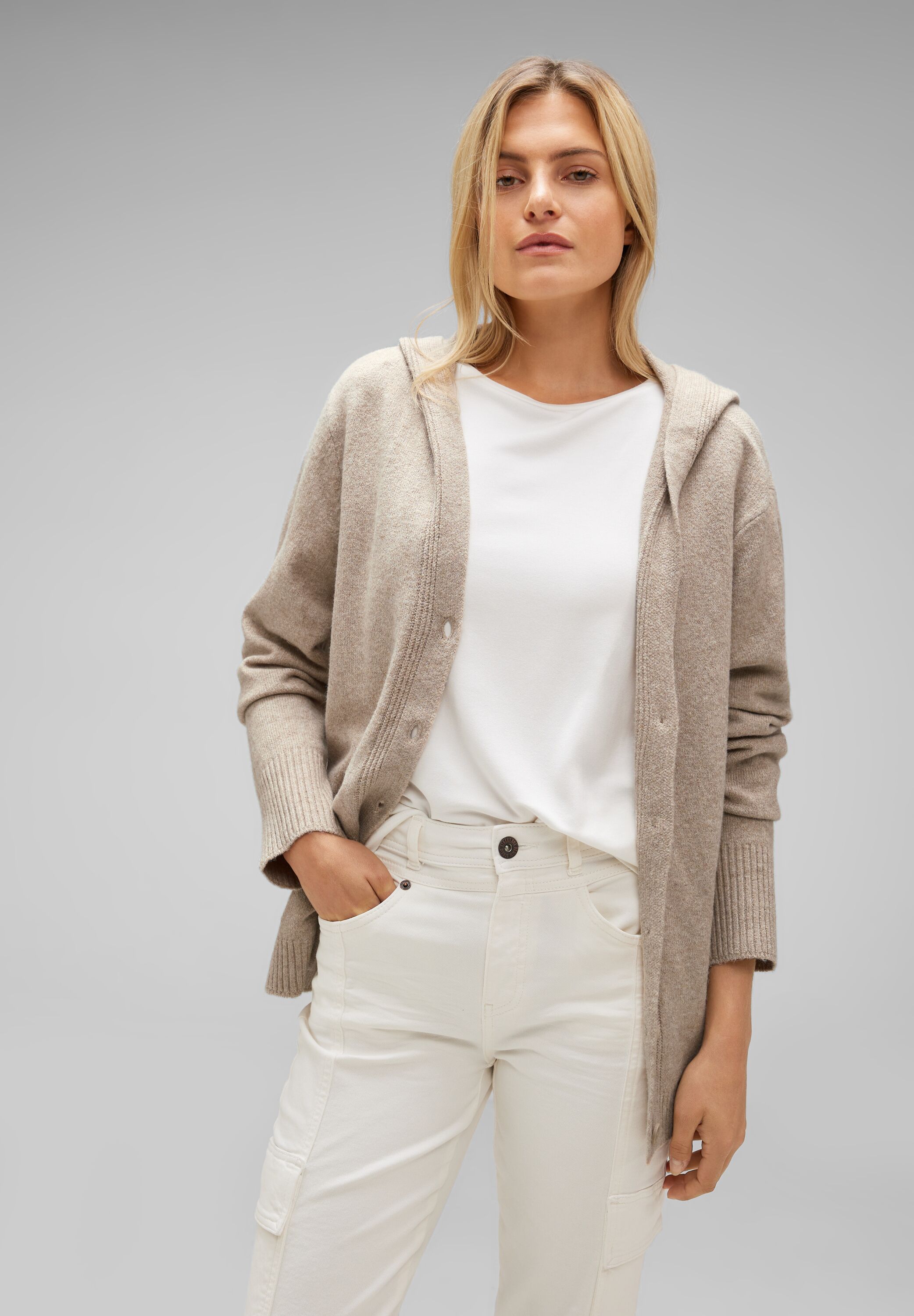 Hoodie Cardigan mit Kapuze Hoodie Cardigan mit Kapuze