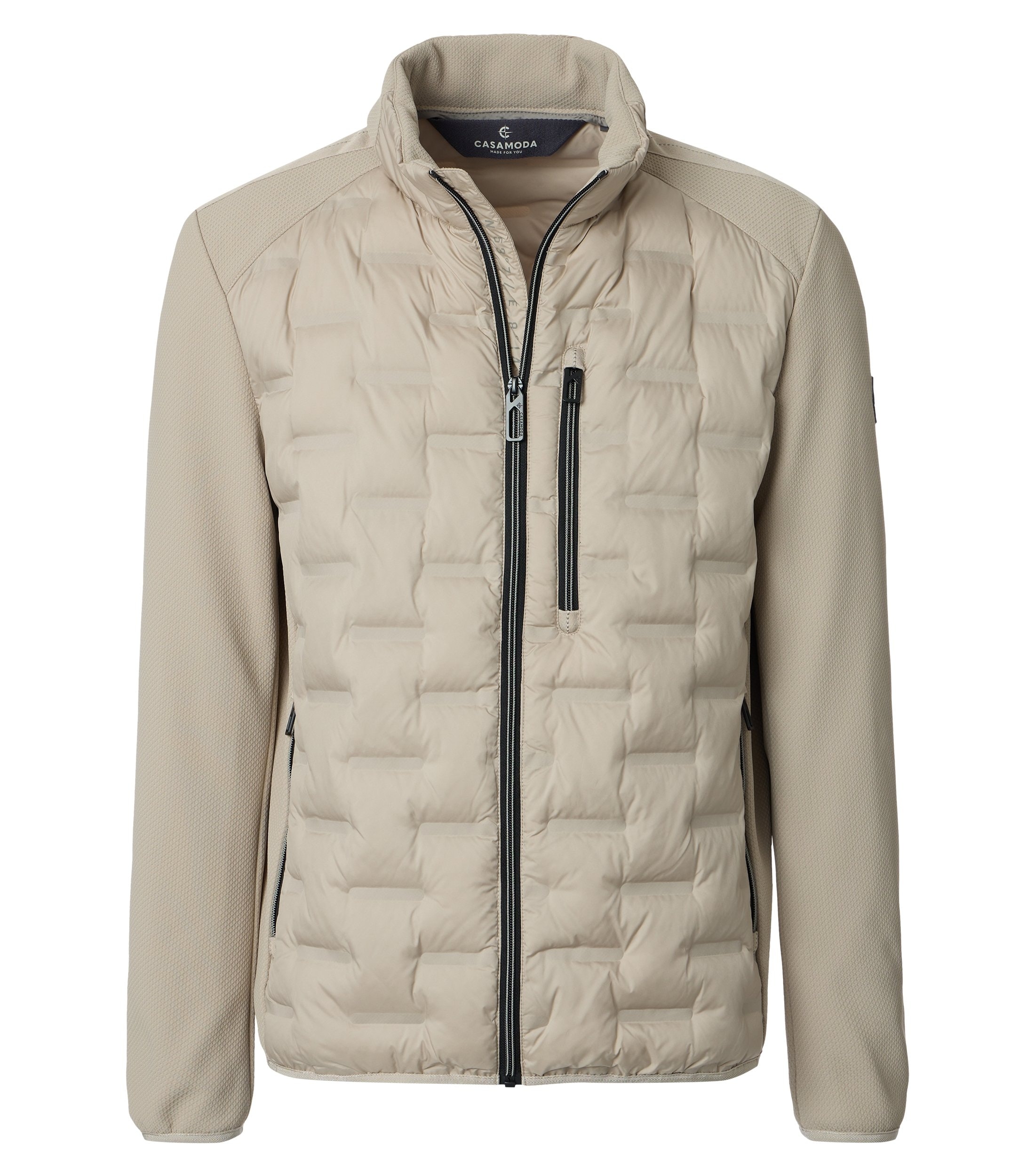Materialmixjacke