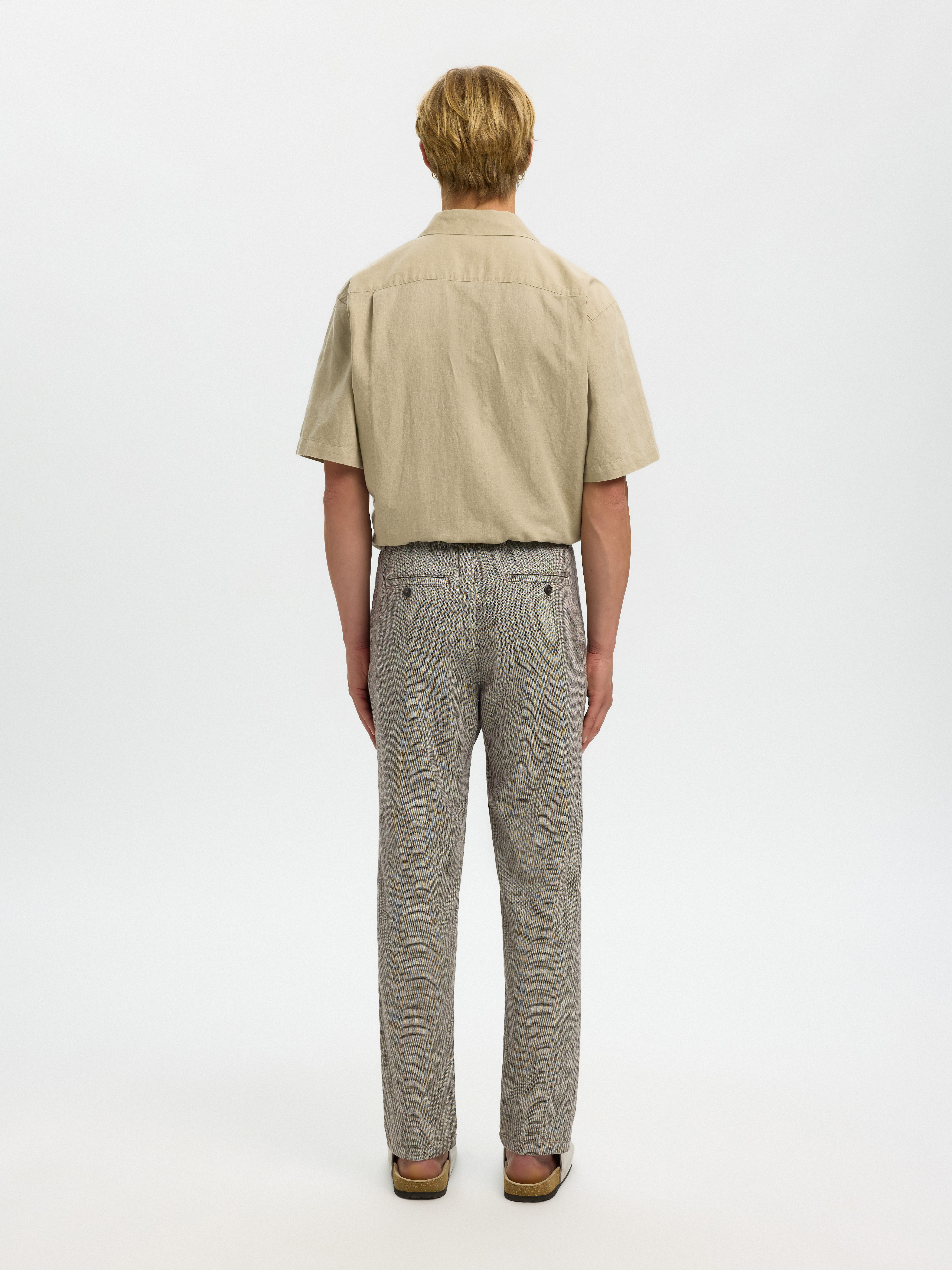 SLH172-SLIMTAPE BRODY LINEN BLD PNT NOOS