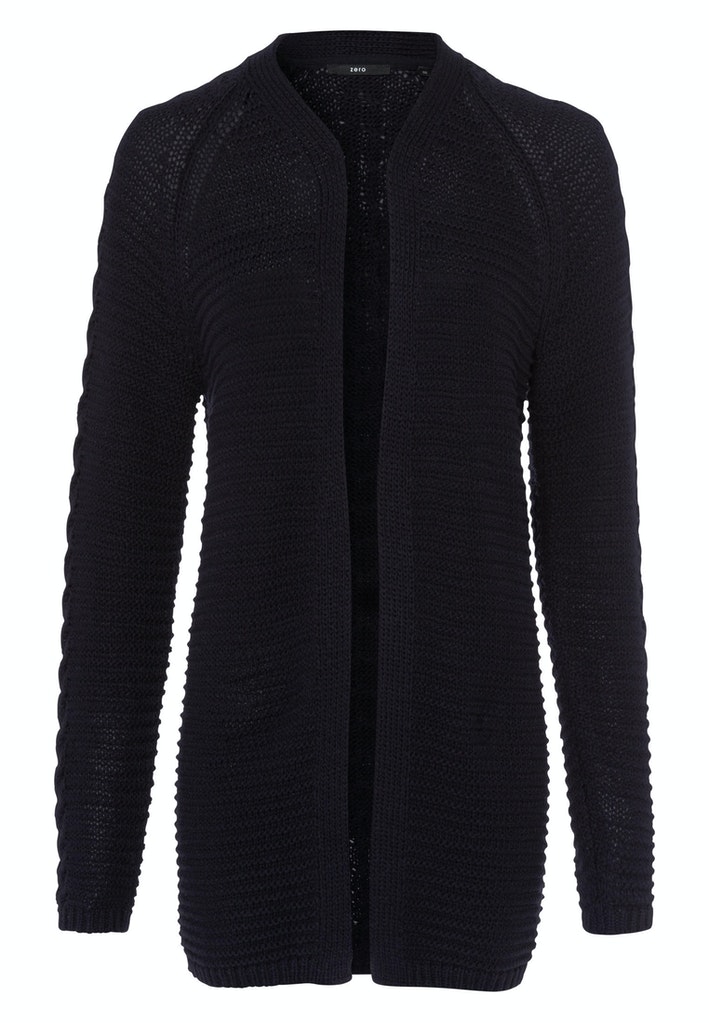 Strickjacke in Häkeloptik