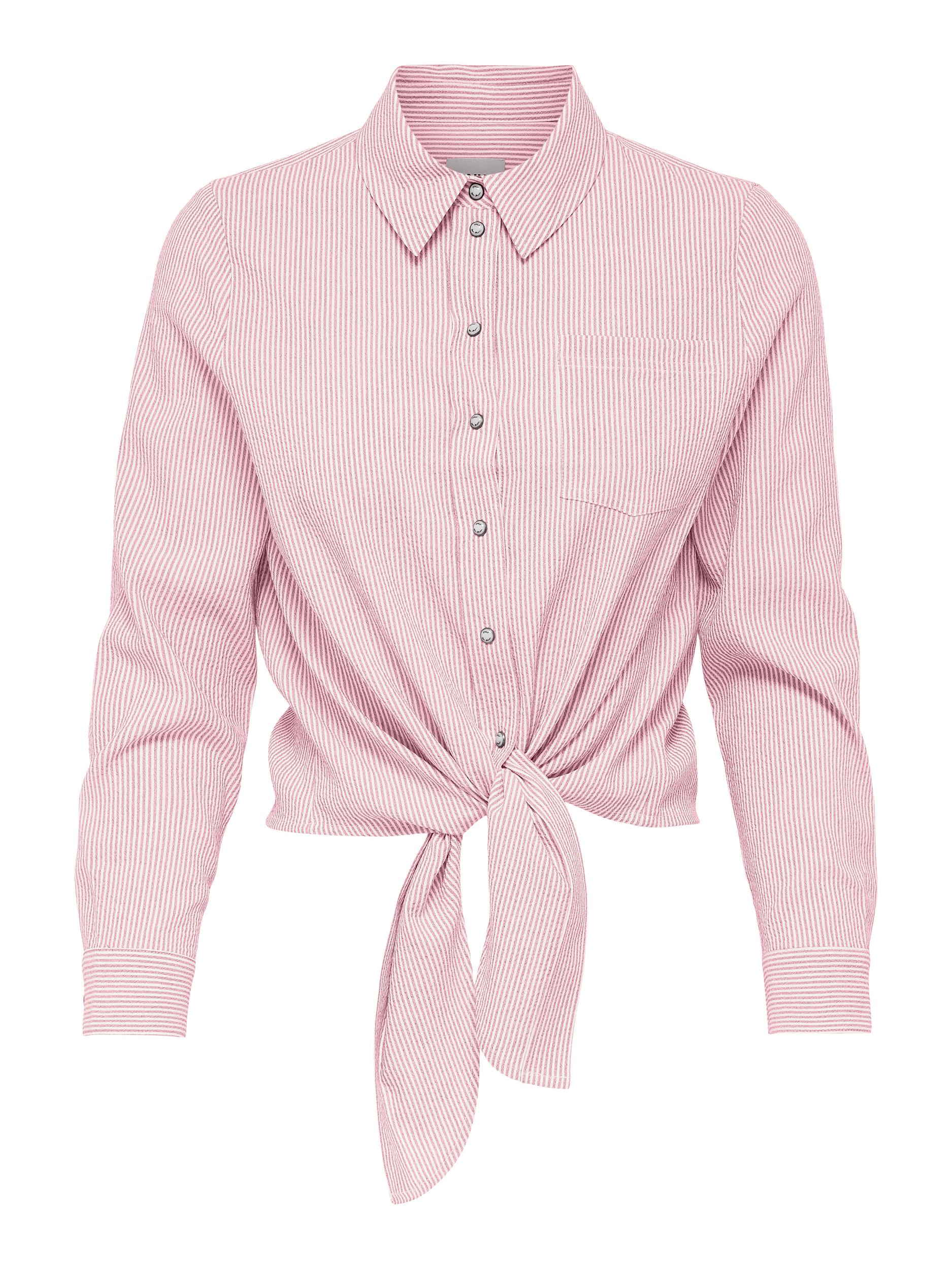 ONLLECEY LS KNOT SHIRT NOOS WVN