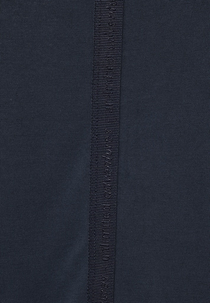 Volant Shirt in Seidenoptik