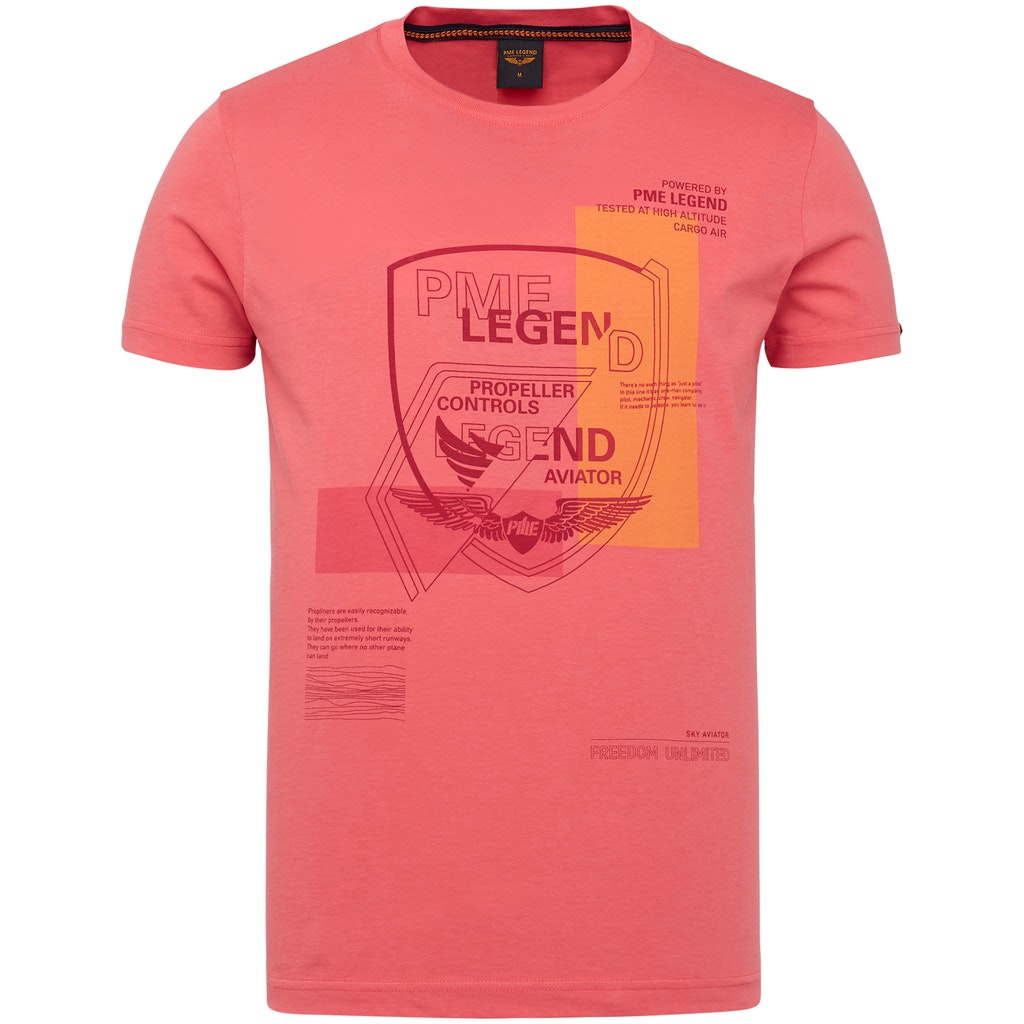 Short sleeve r-neck single jersey
