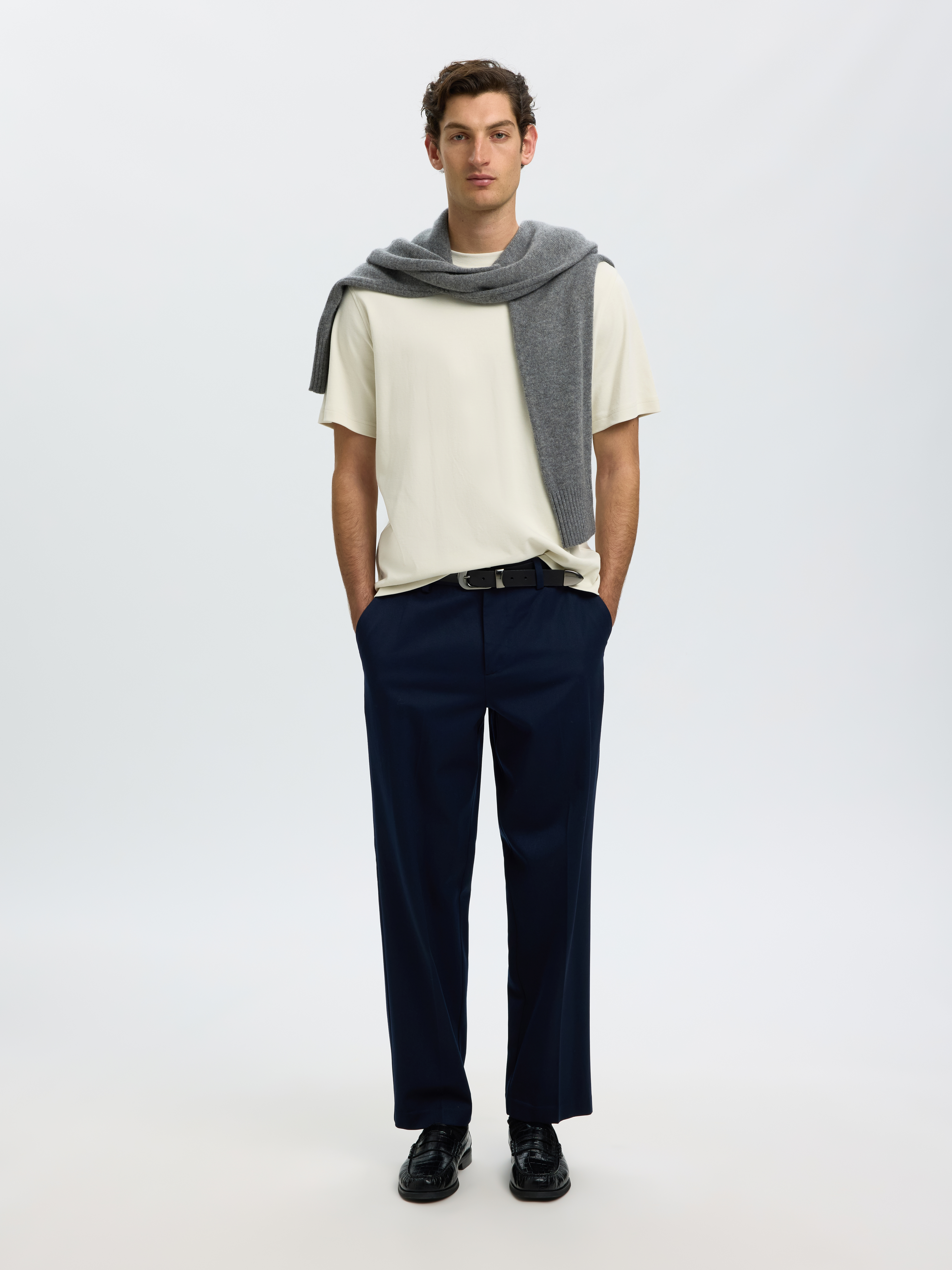 SLMTAJ MID WGT PEACH SS O-NECK TEE NOOS
