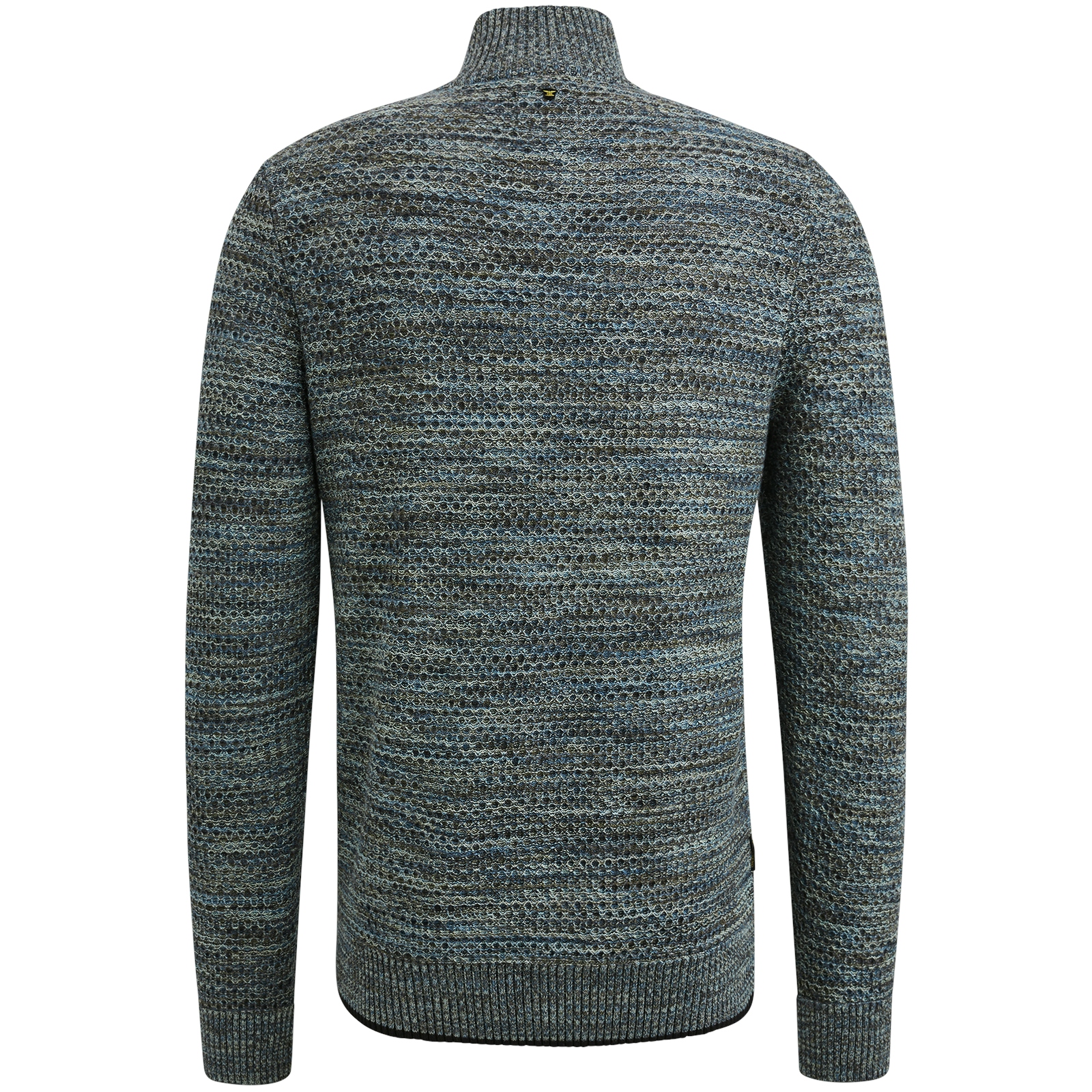 Half zip collar colormix