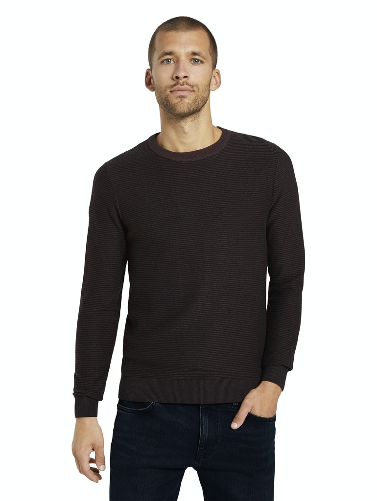 modern basic structure sweater