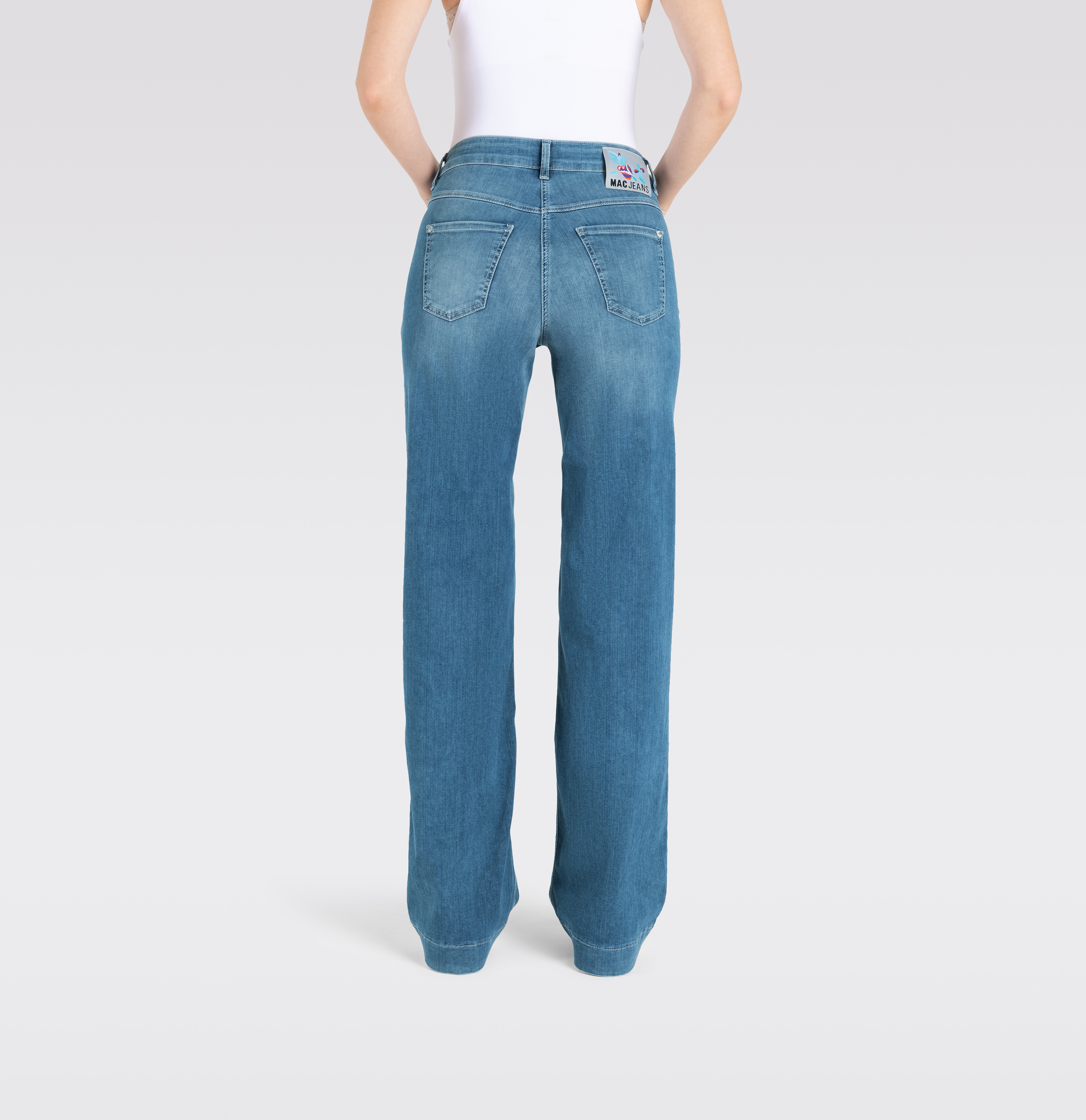 MAC JEANS - DREAM WIDE, DREAM Wonder light Denim MAC JEANS - DREAM WIDE, DREAM Wonder light Denim