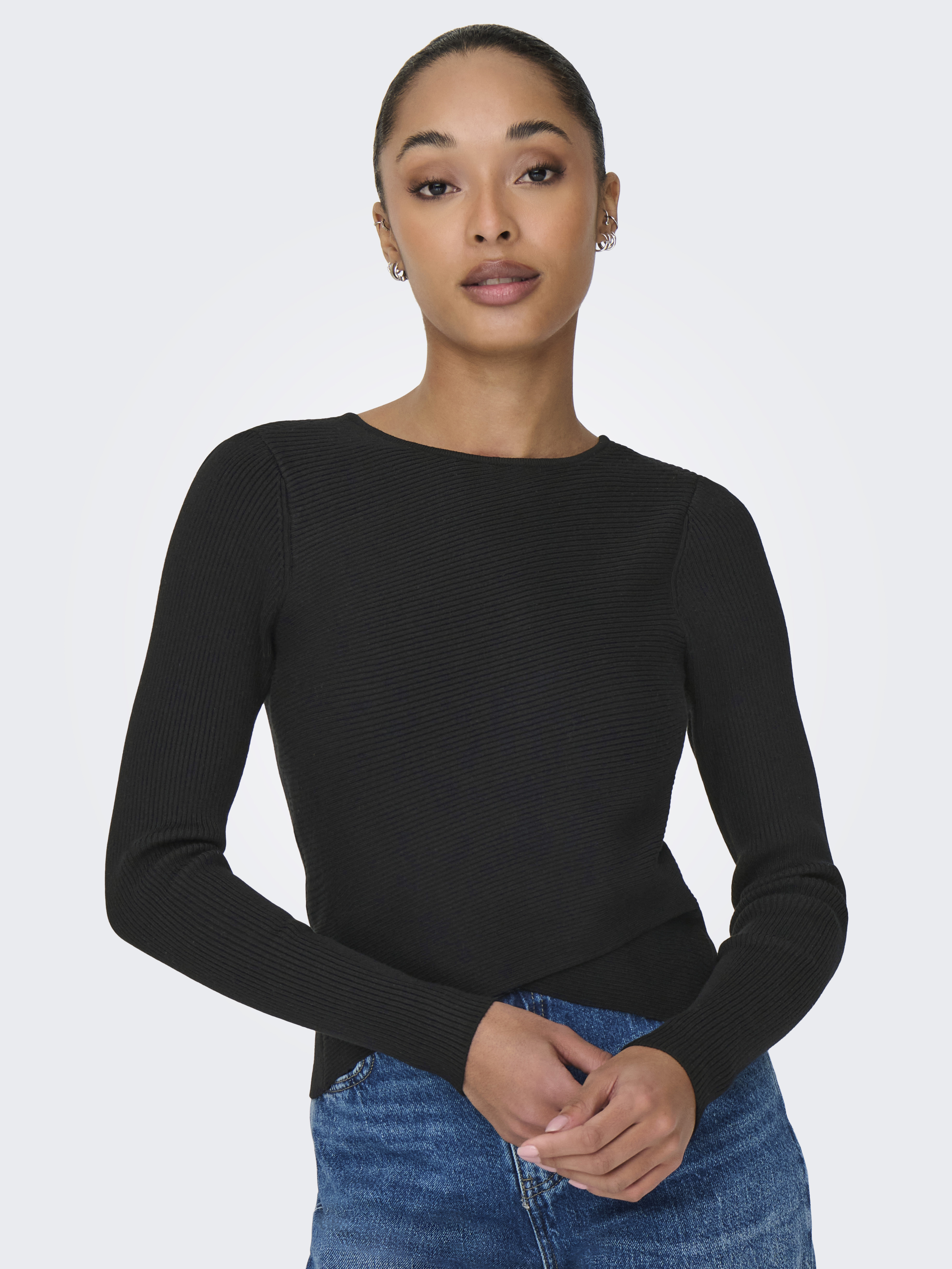 JDYSANSA L/S WRAP 2 IN 1 PULLOVER KNT