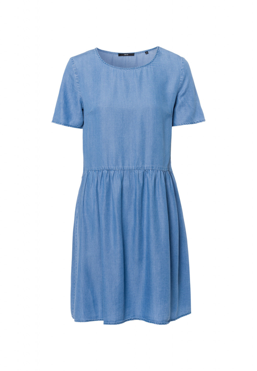 Kleid in Denim Optik