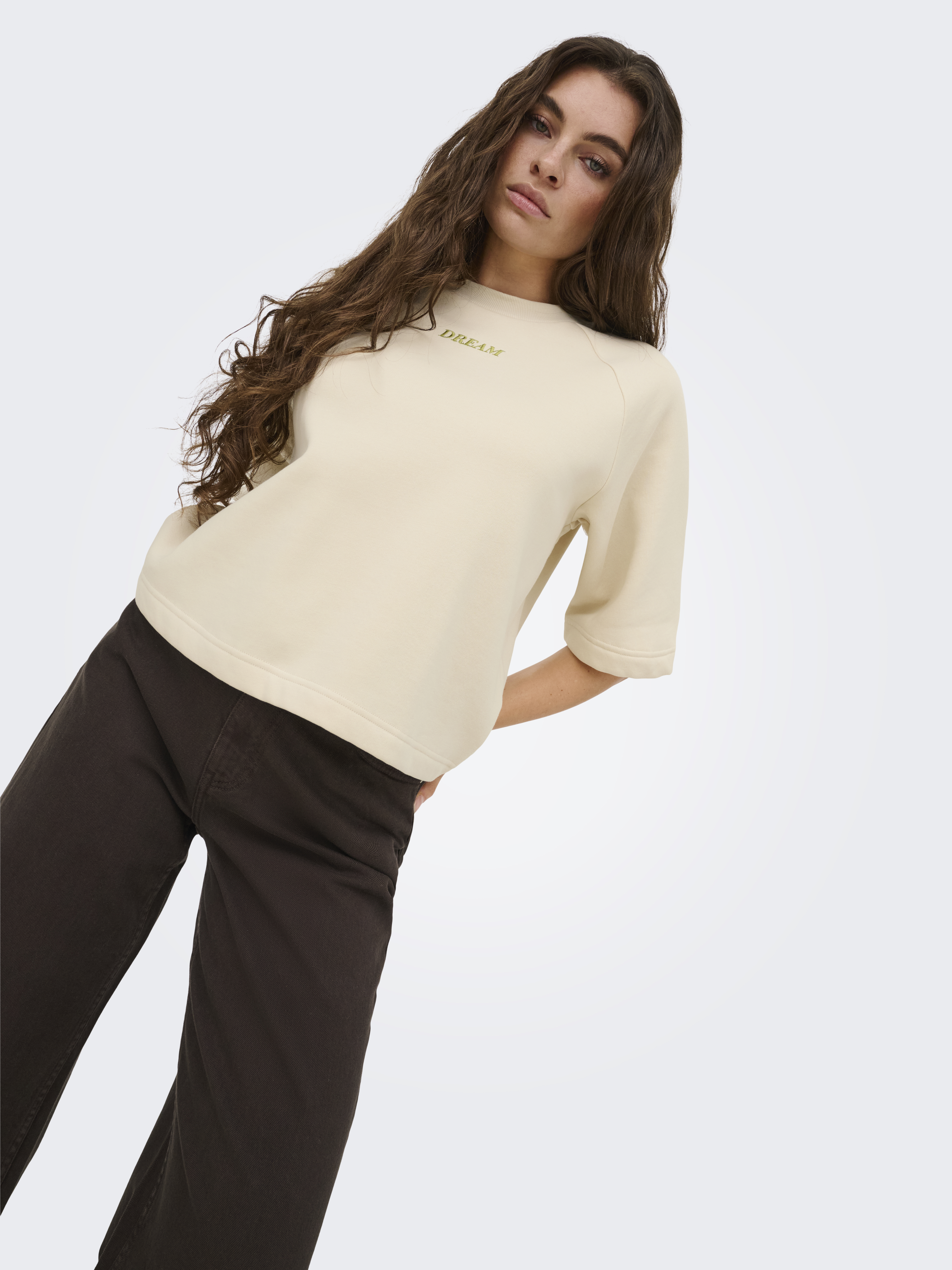 JDYOLIVIA 2/4 SWEATSHIRT JRS NOOS