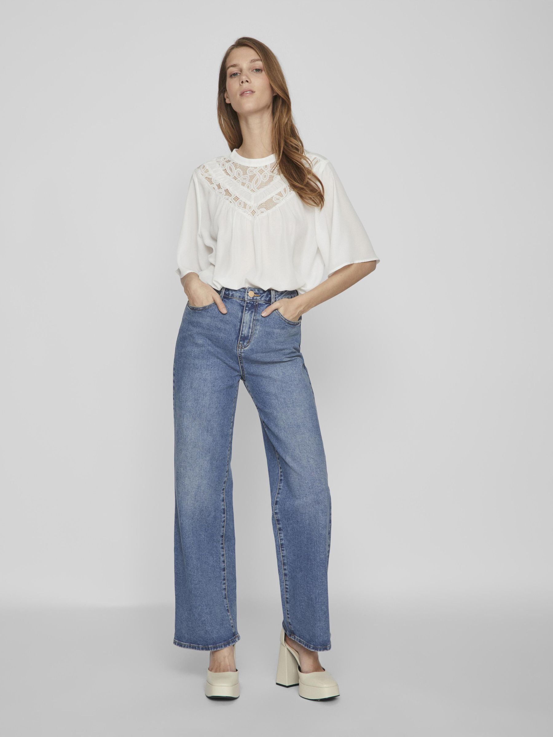 VIZANA CREW NECK 2/4 TOP/SU