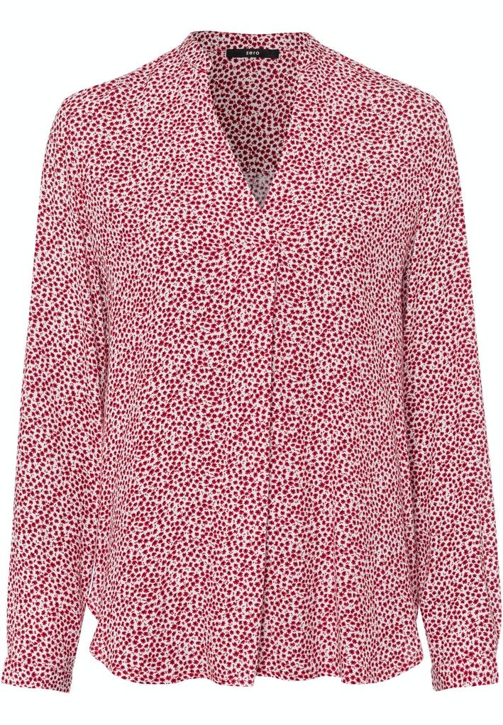 Bluse mit Blumendruck