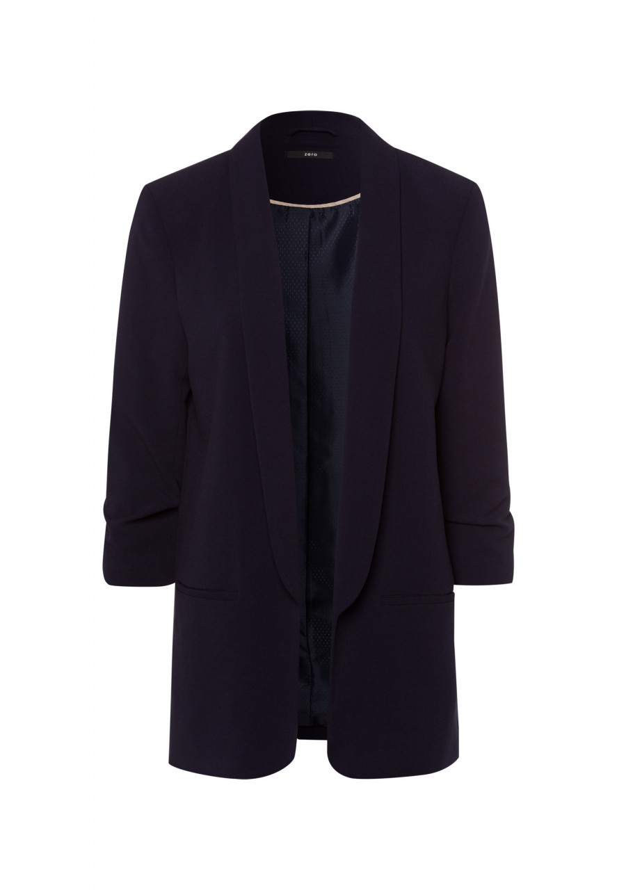 Longblazer mit Schalkragen