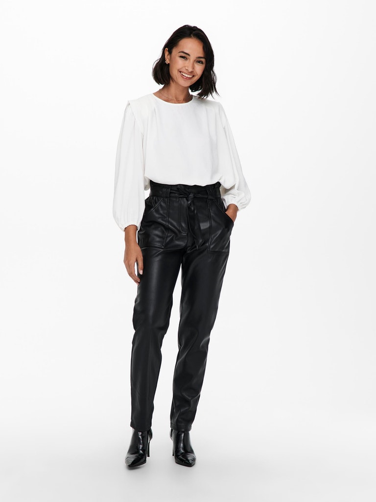 ONLDIONNE PB FAUX LEATHER PANT CC PNT