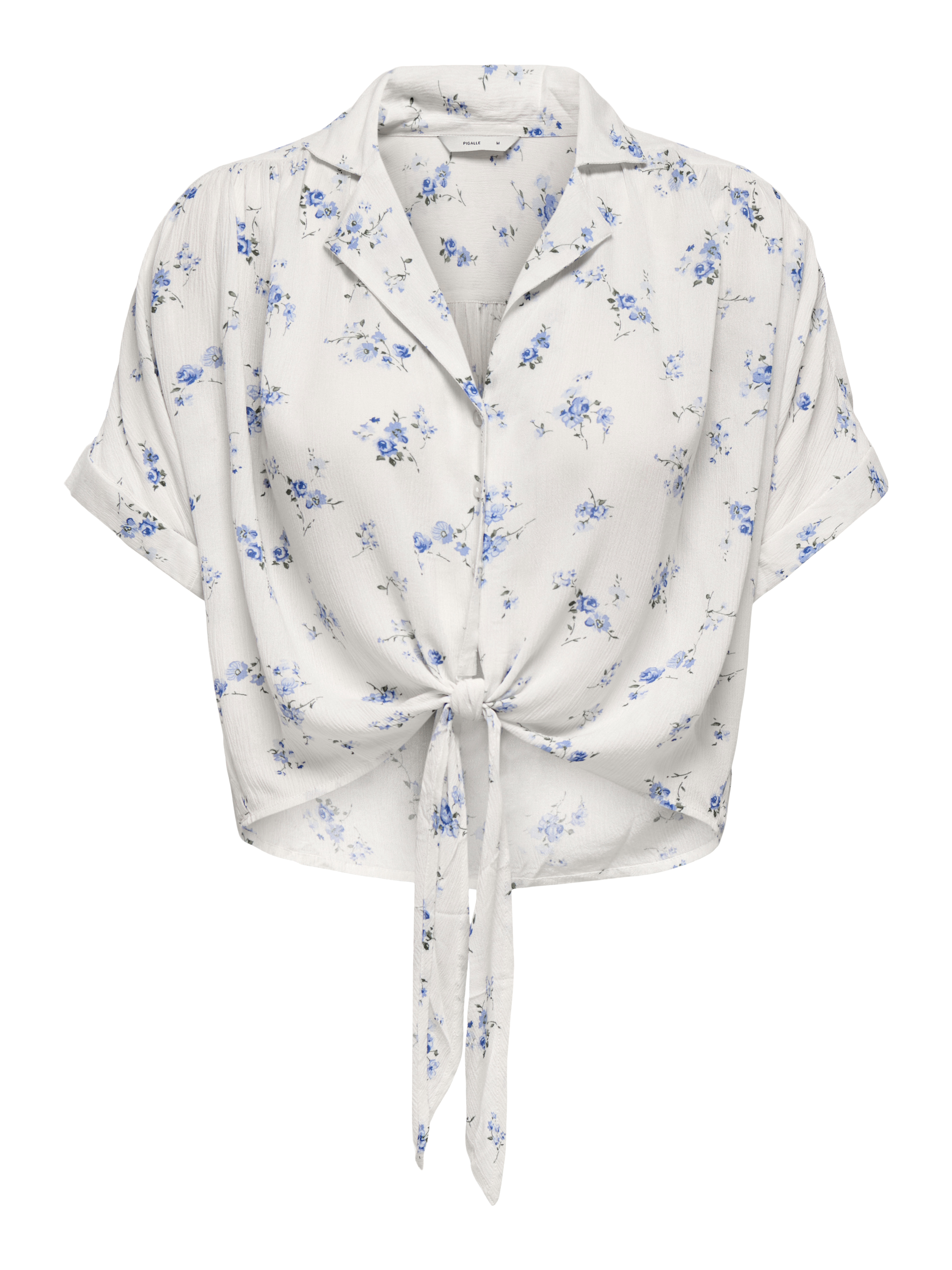 ONLPAULA LIFE S/S TIE SHIRT WVN NOOS