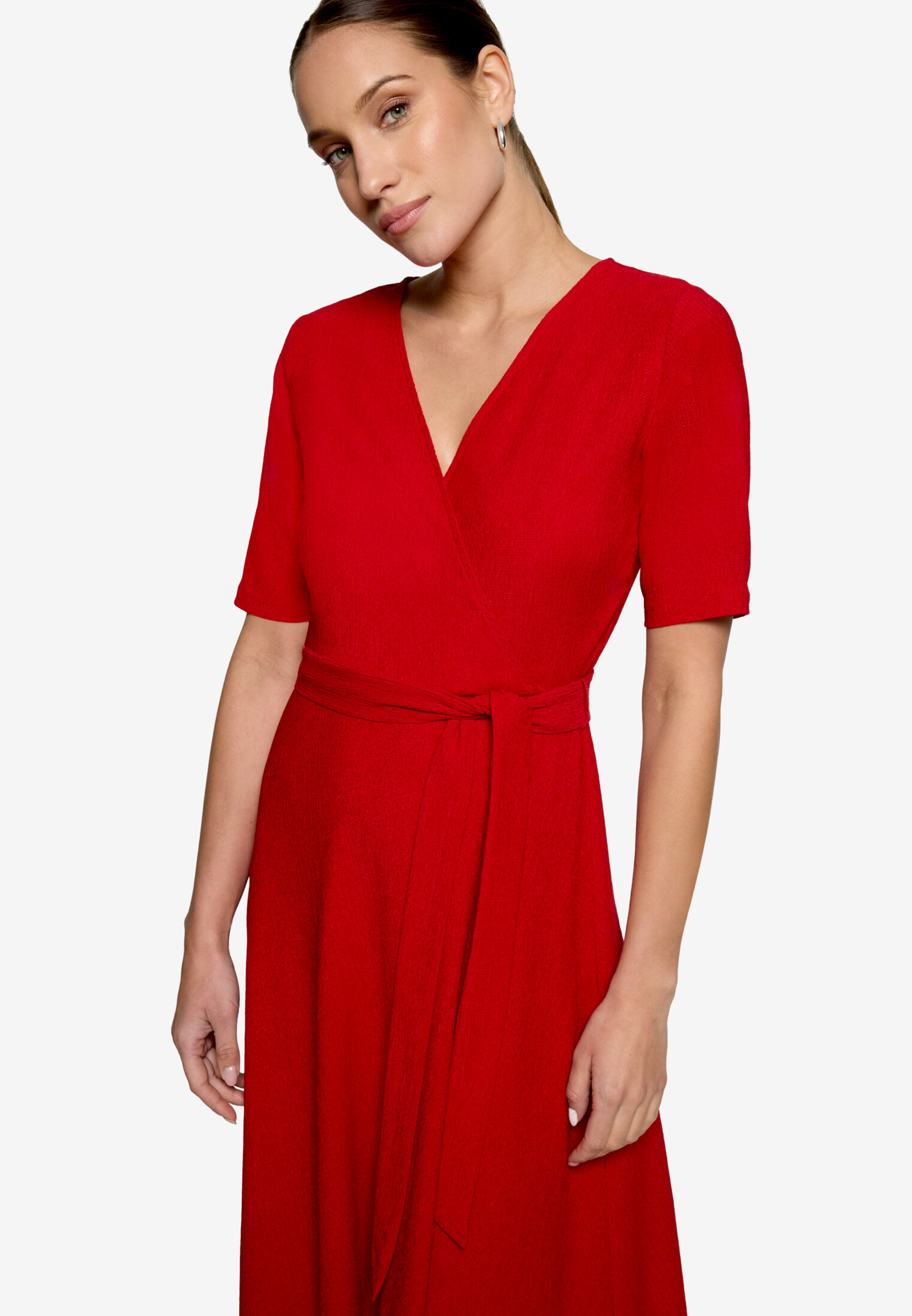 Jerseykleid mit Gürtel