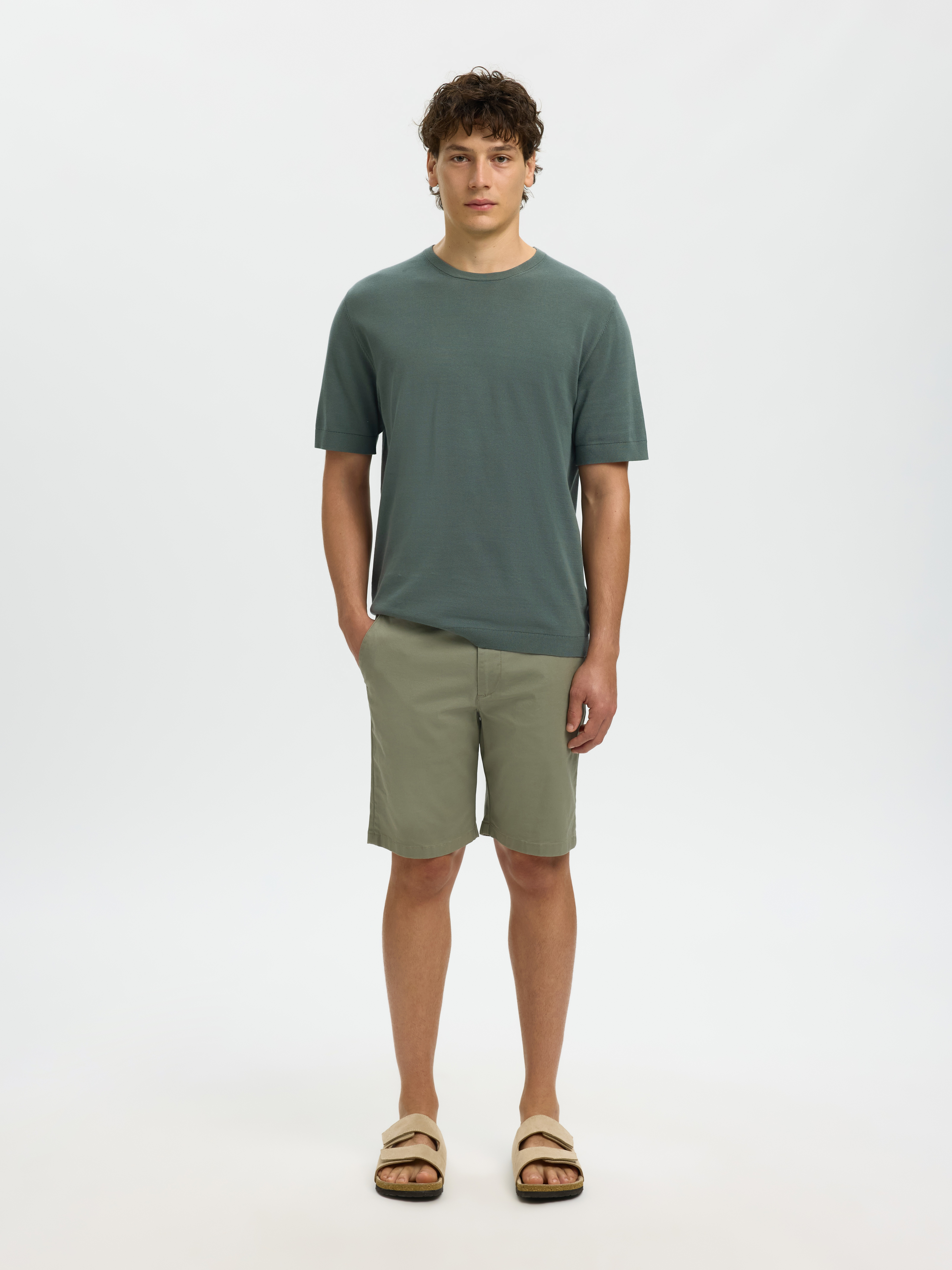 SLMTORINO SS KNIT CREW NECK NOOS