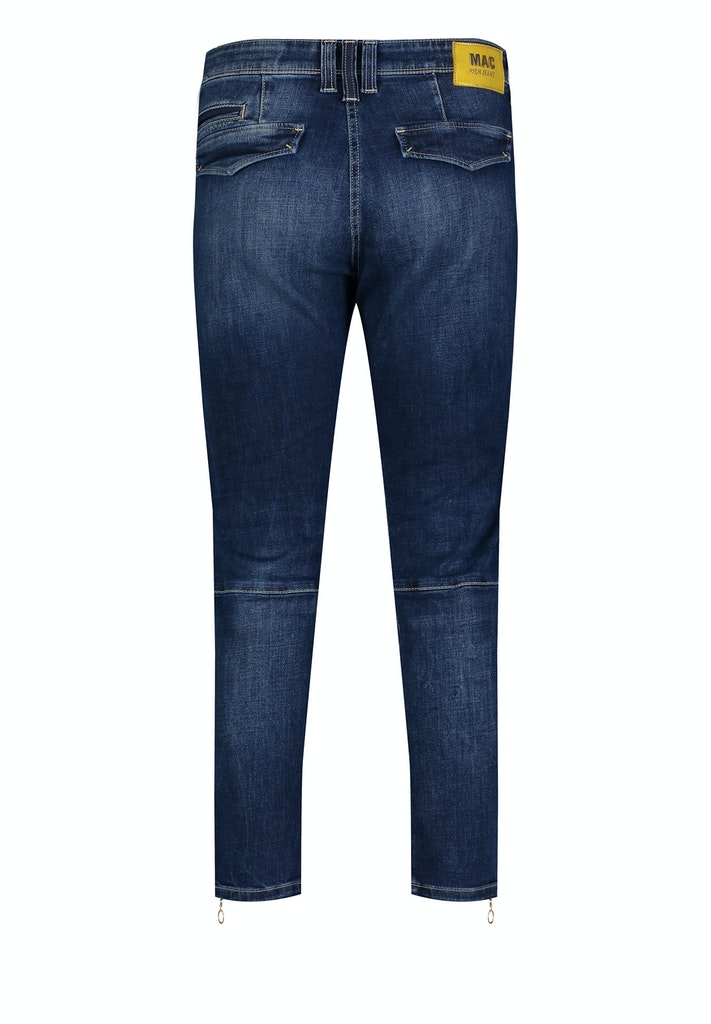 MAC JEANS - RICH cargo denim, Light authentic denim