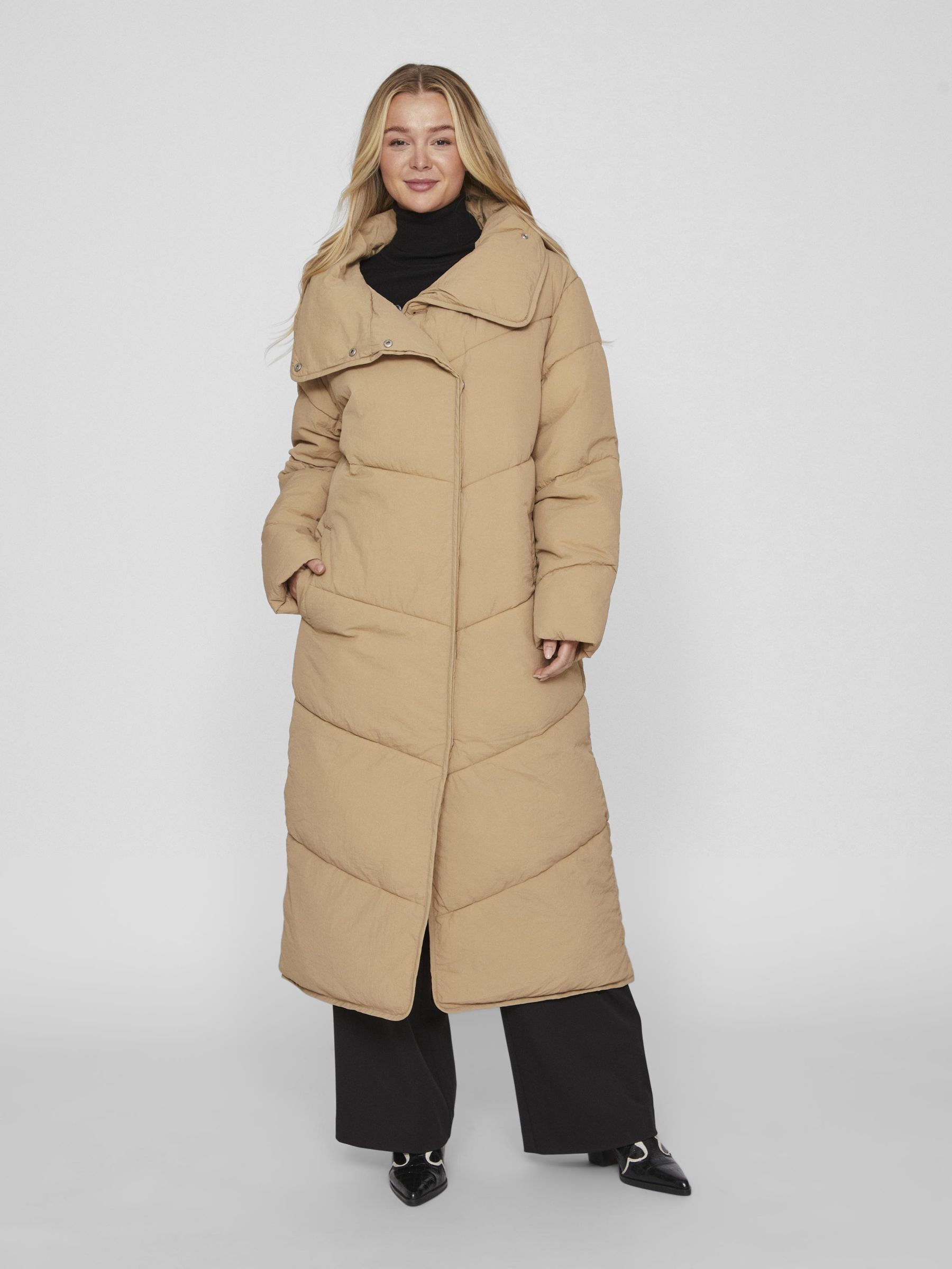 VILOUISA L/S NEW PADDED LONG COAT/PB