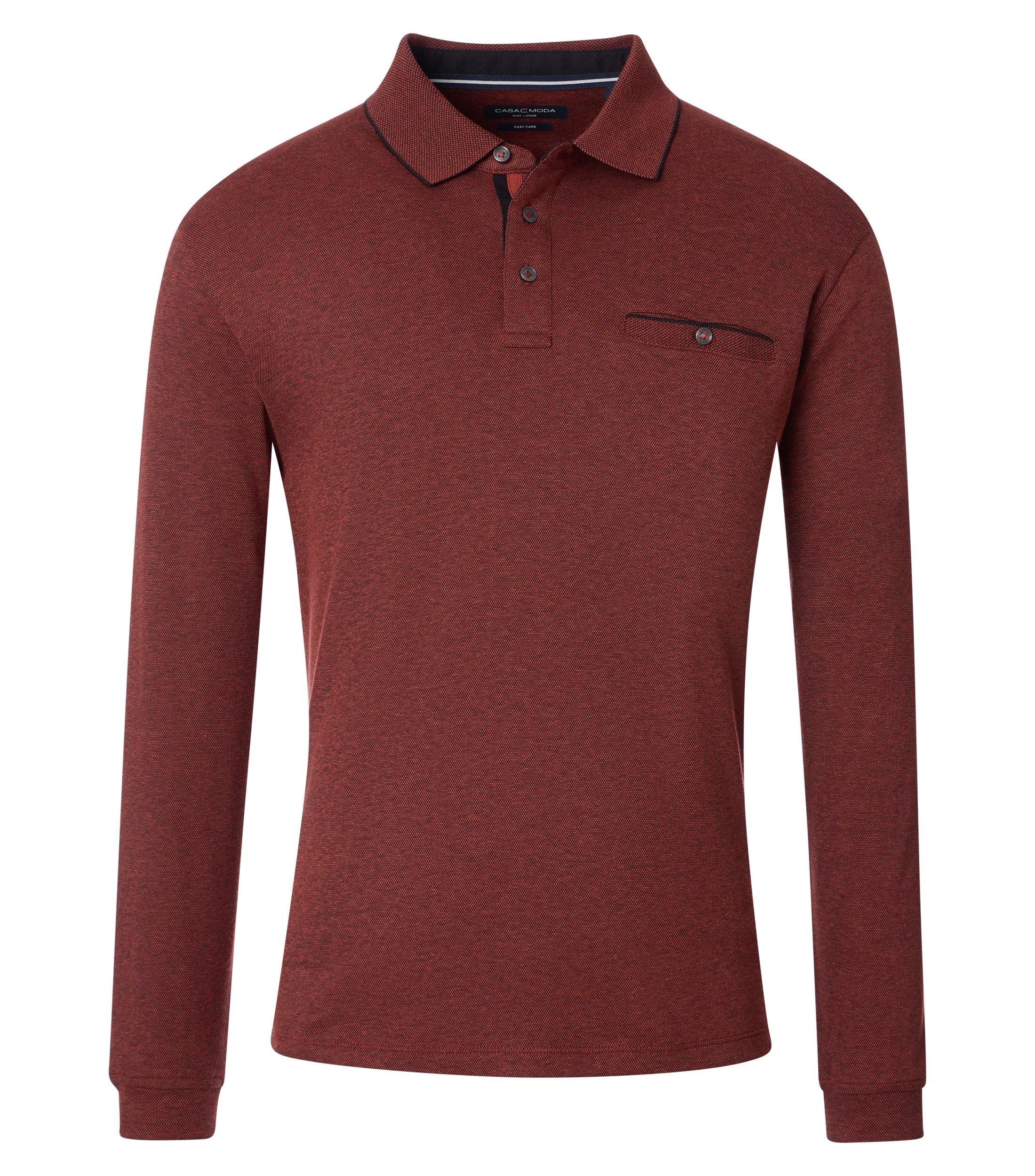Polo-Shirt Langarm