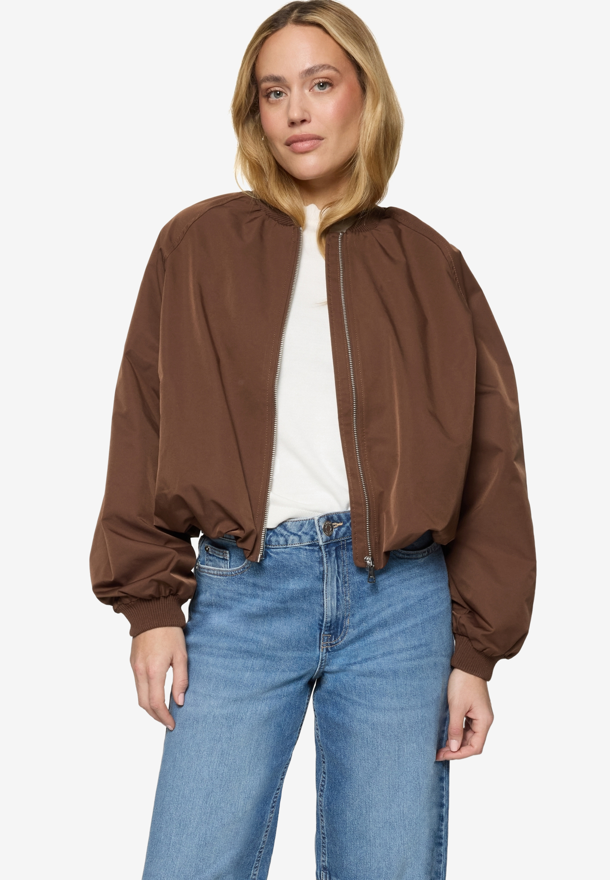 Bomberjacke  mit Reißverschluss