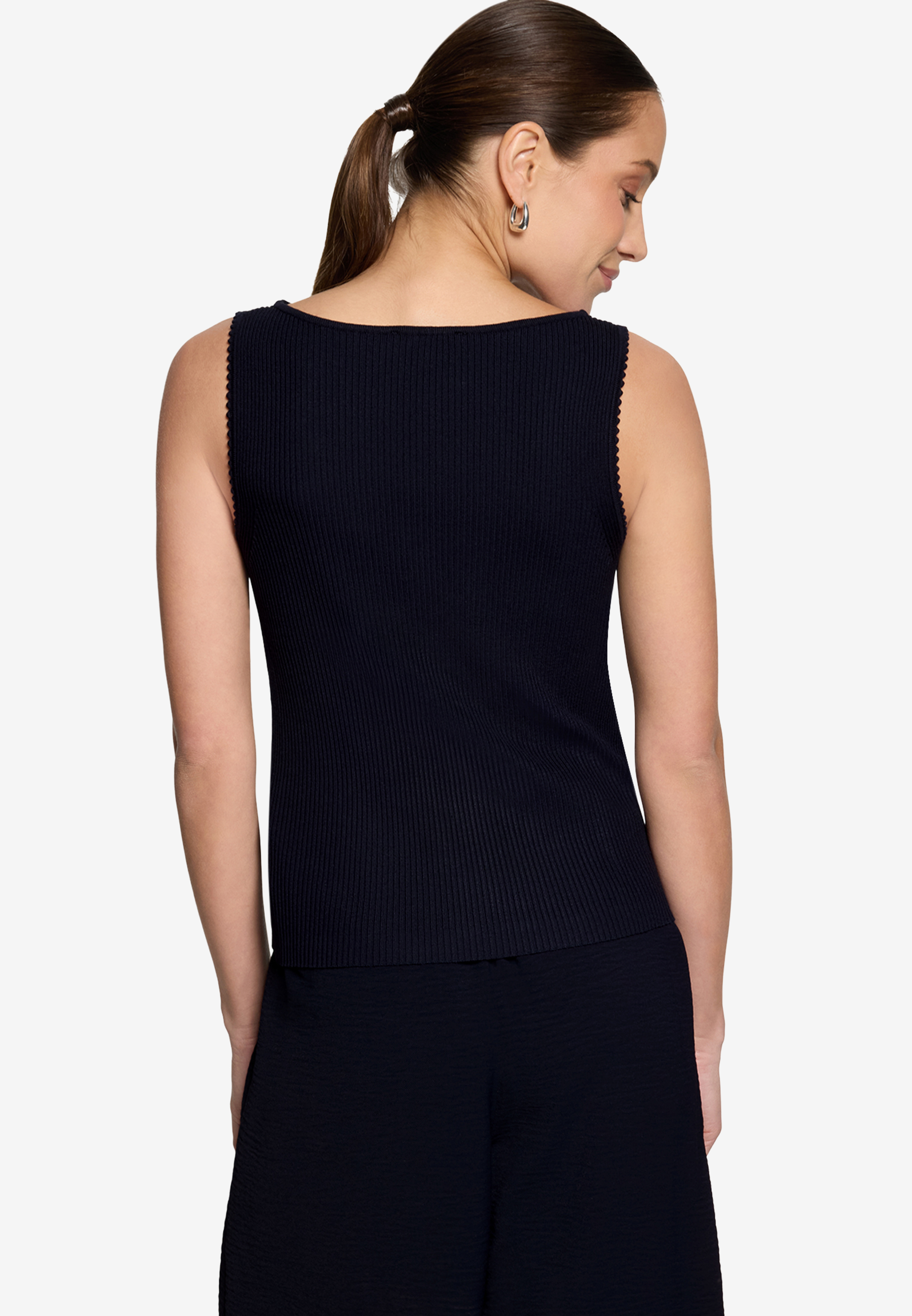 Stricktop  mit U-Boot Ausschnitt