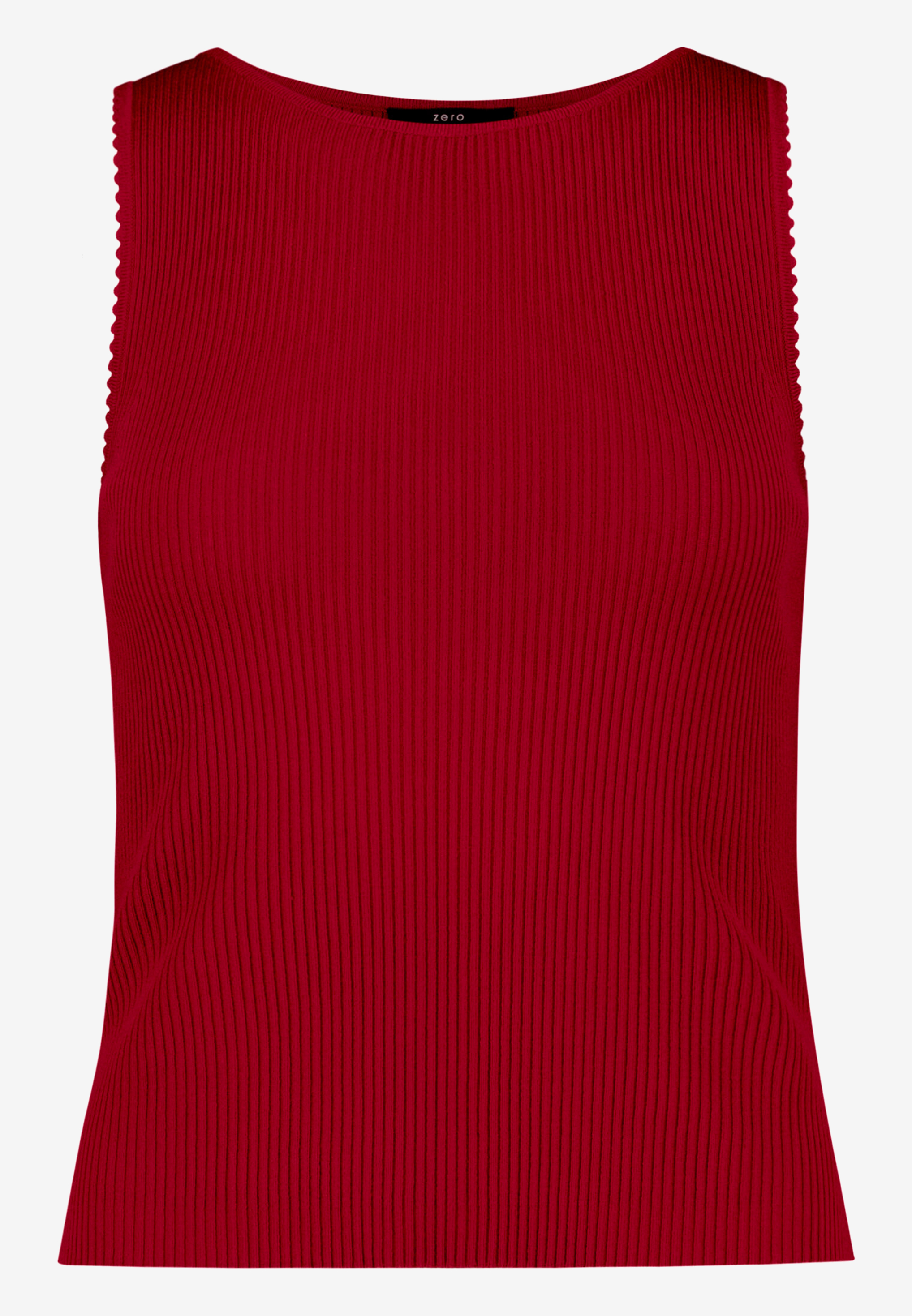 Stricktop  mit U-Boot Ausschnitt