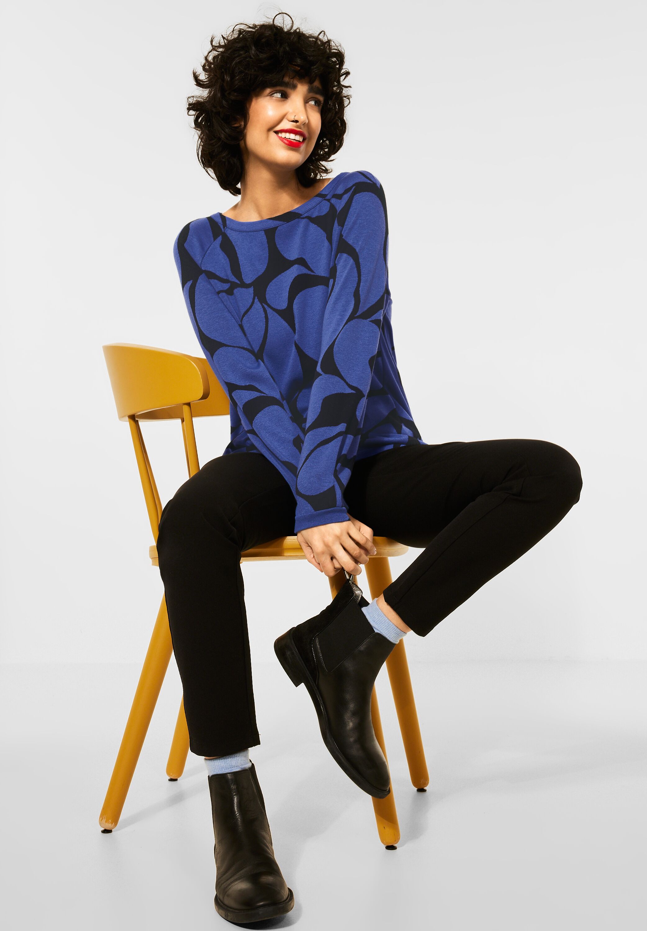 Langarmshirt mit Print