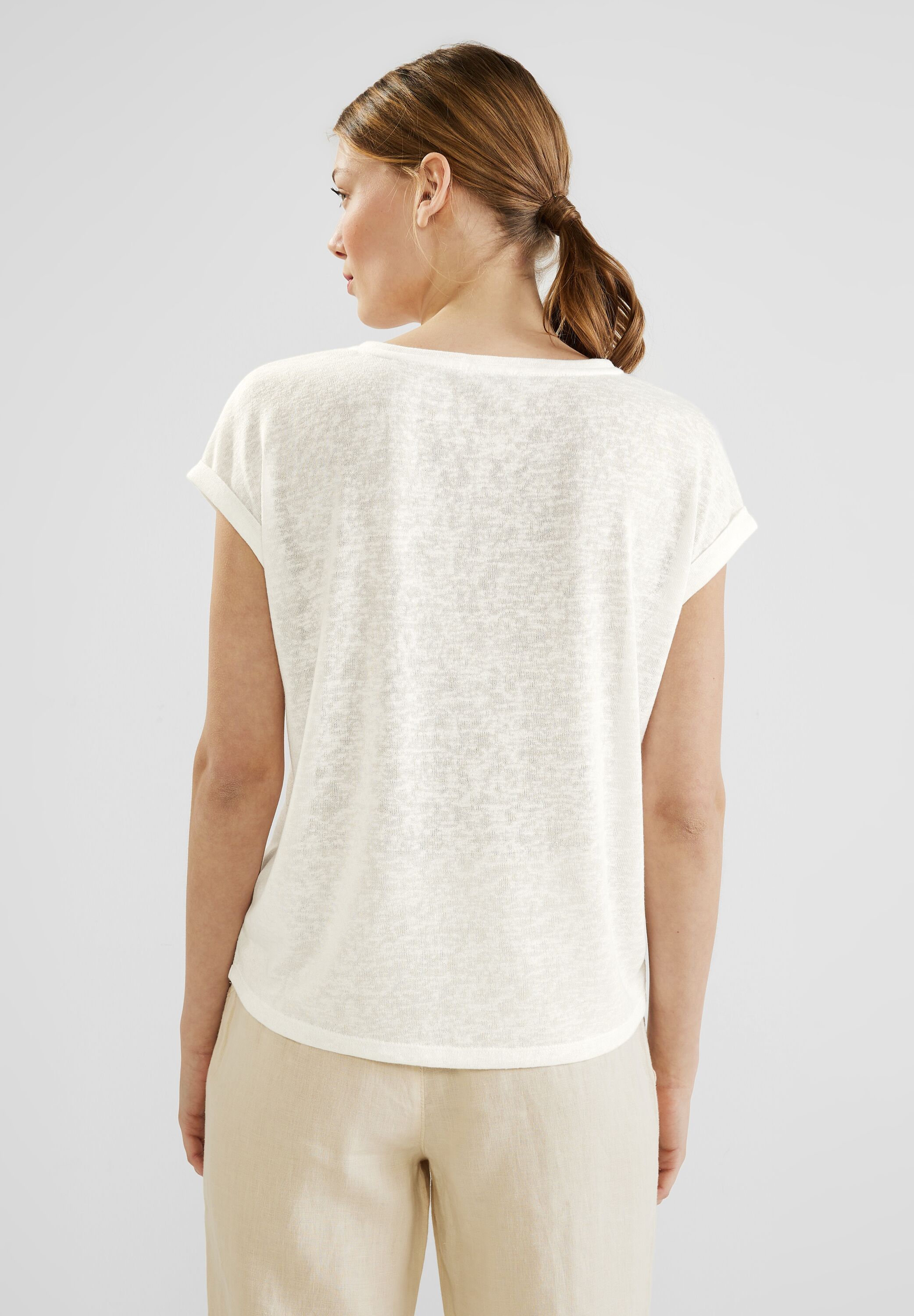 Shirt mit Partprint Shirt mit Partprint