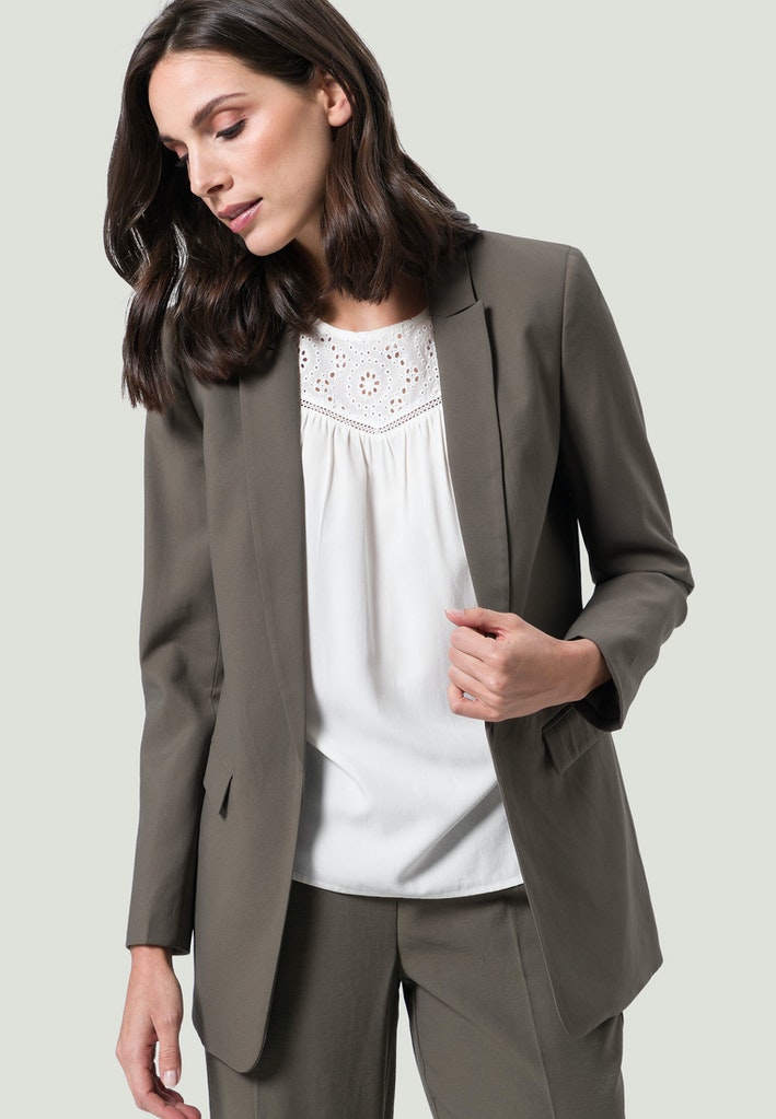 Blazer mit Klappentaschen