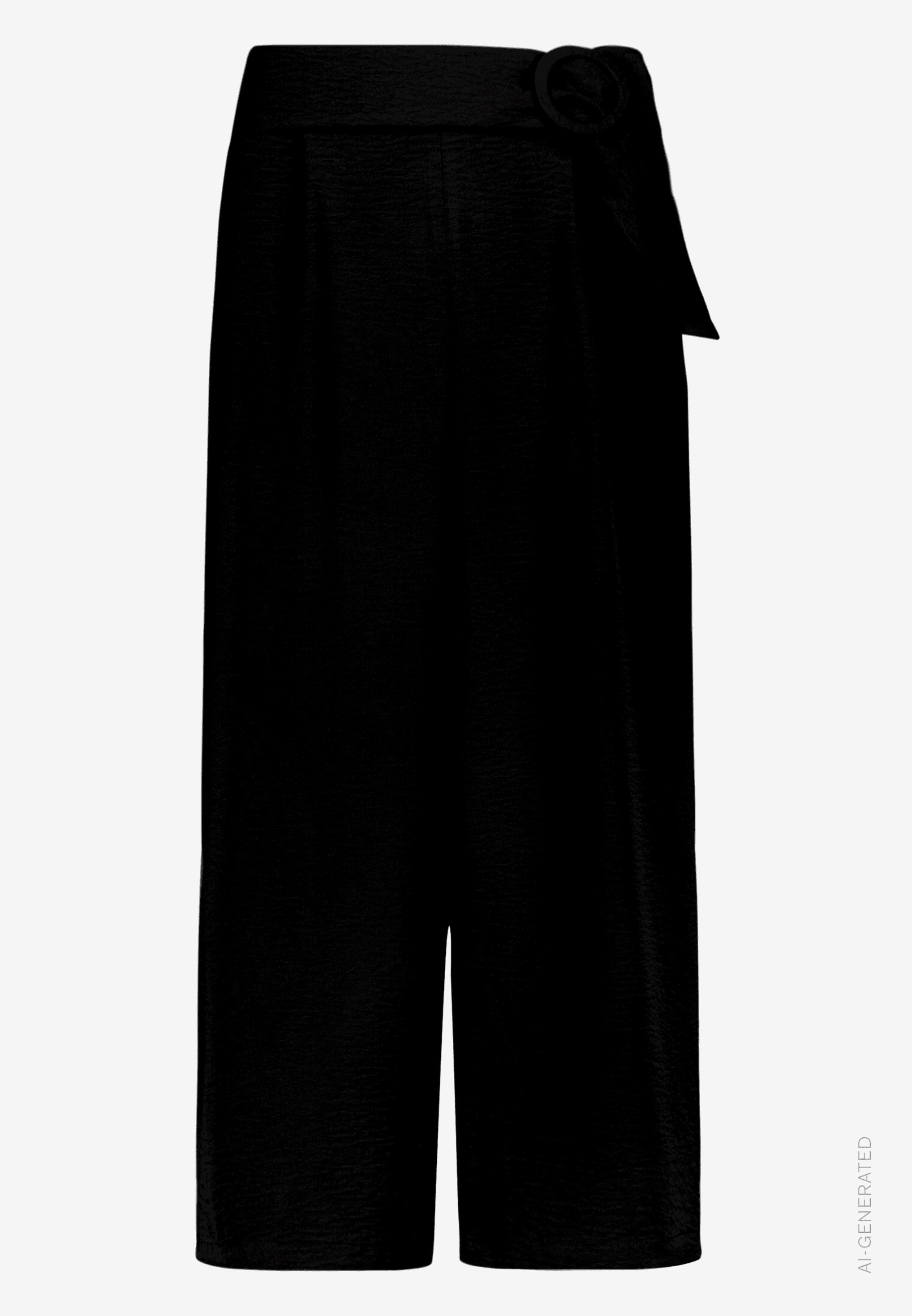 Stoffhose  7/8 Länge mit Schnalle