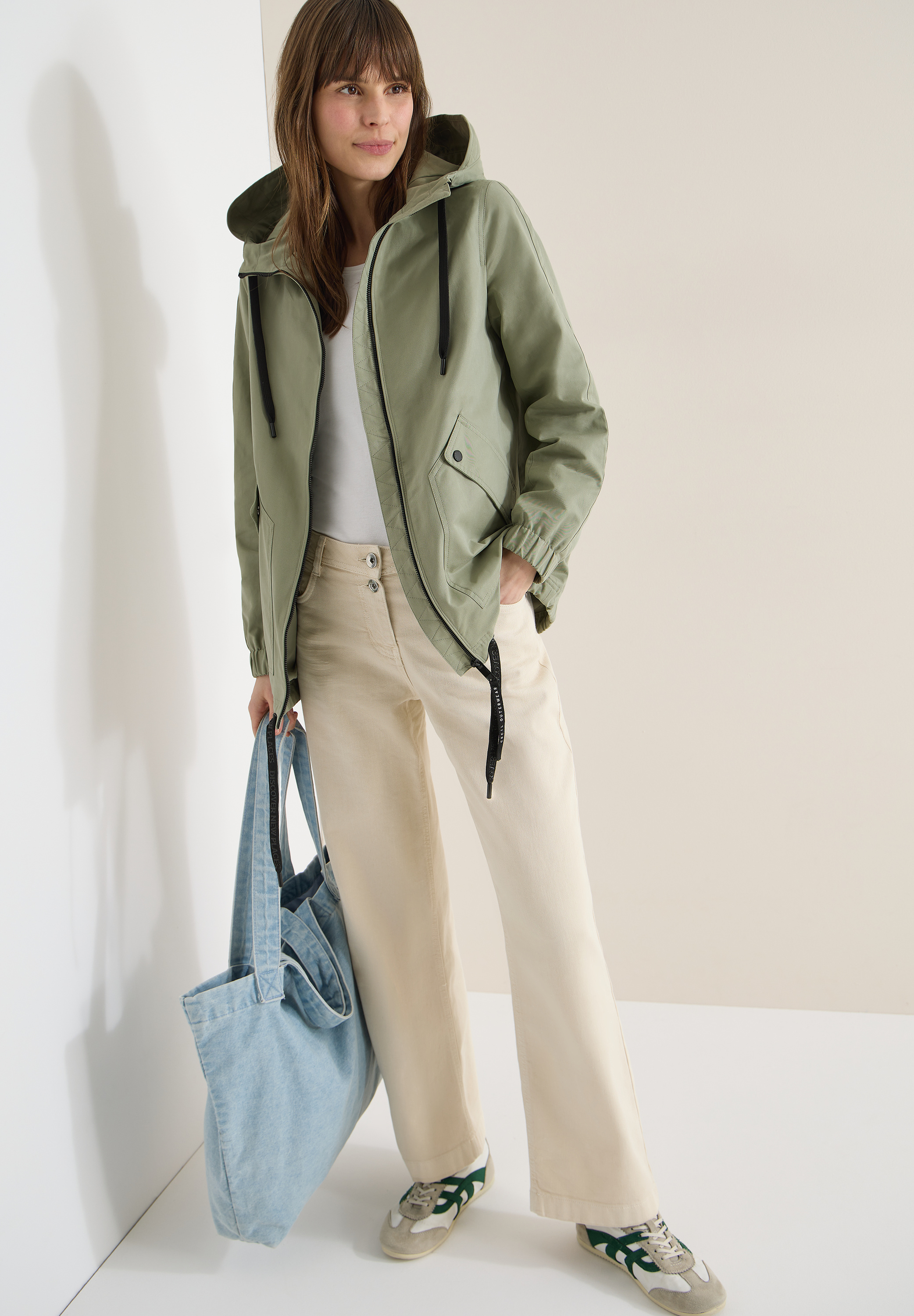 Midi-Jacke