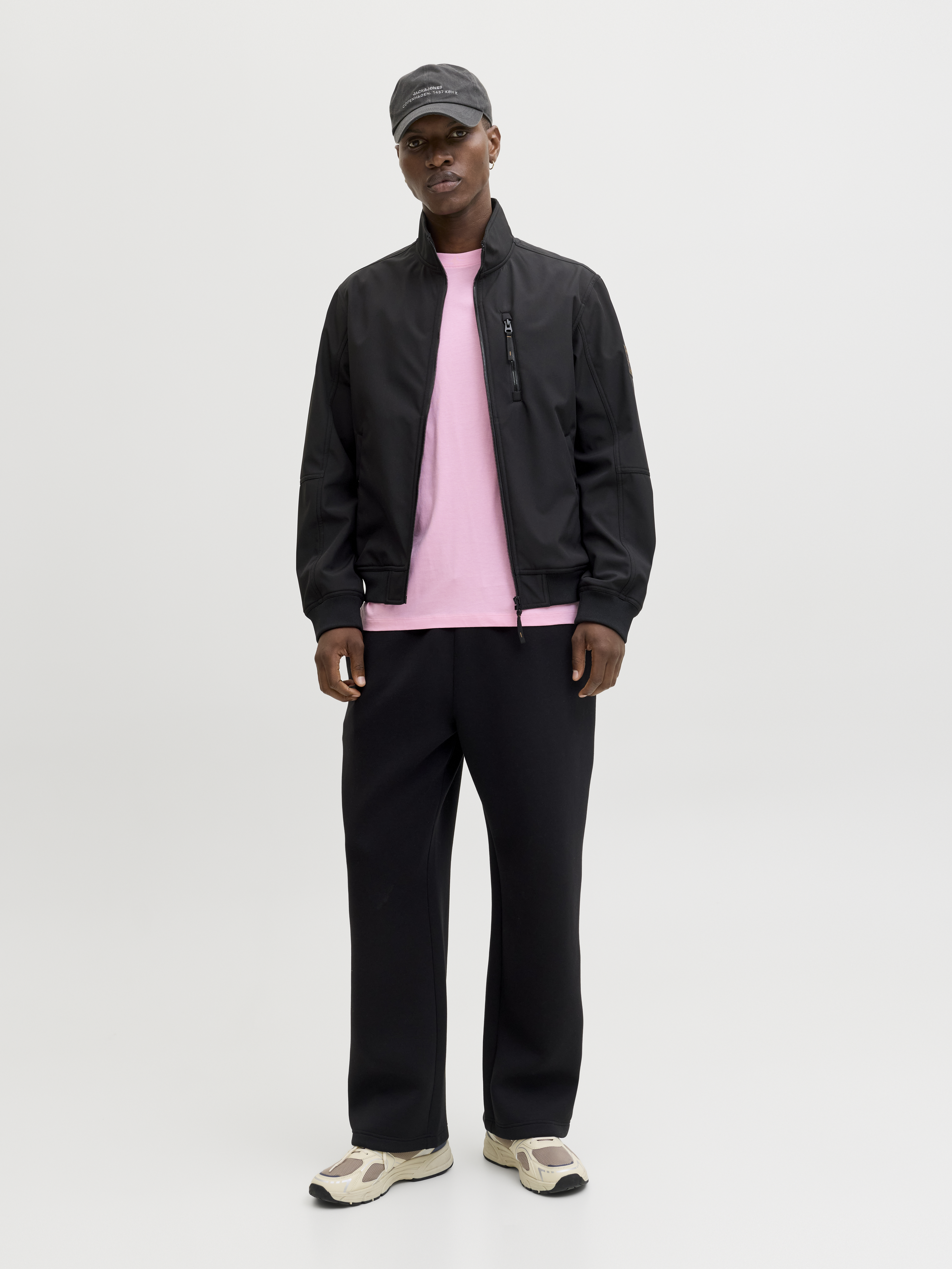 JJEPARKER SOFTSHELL BOMBER SN