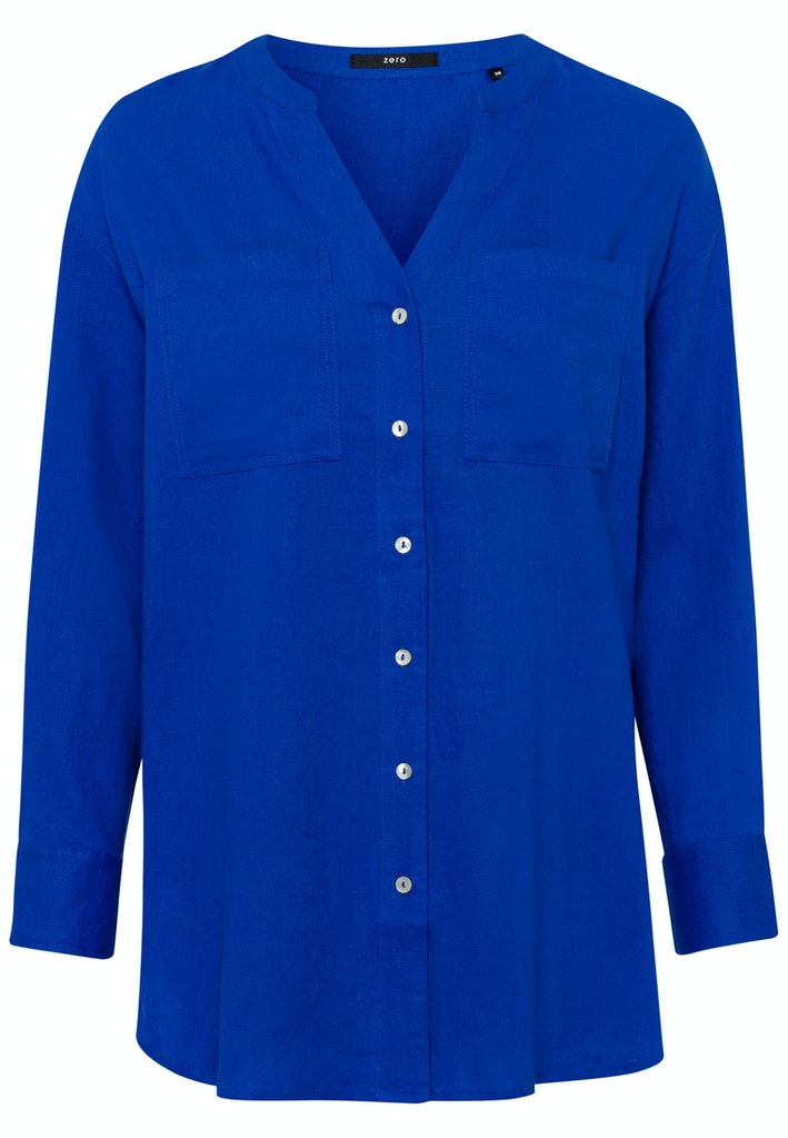 Leinenbluse Oversized