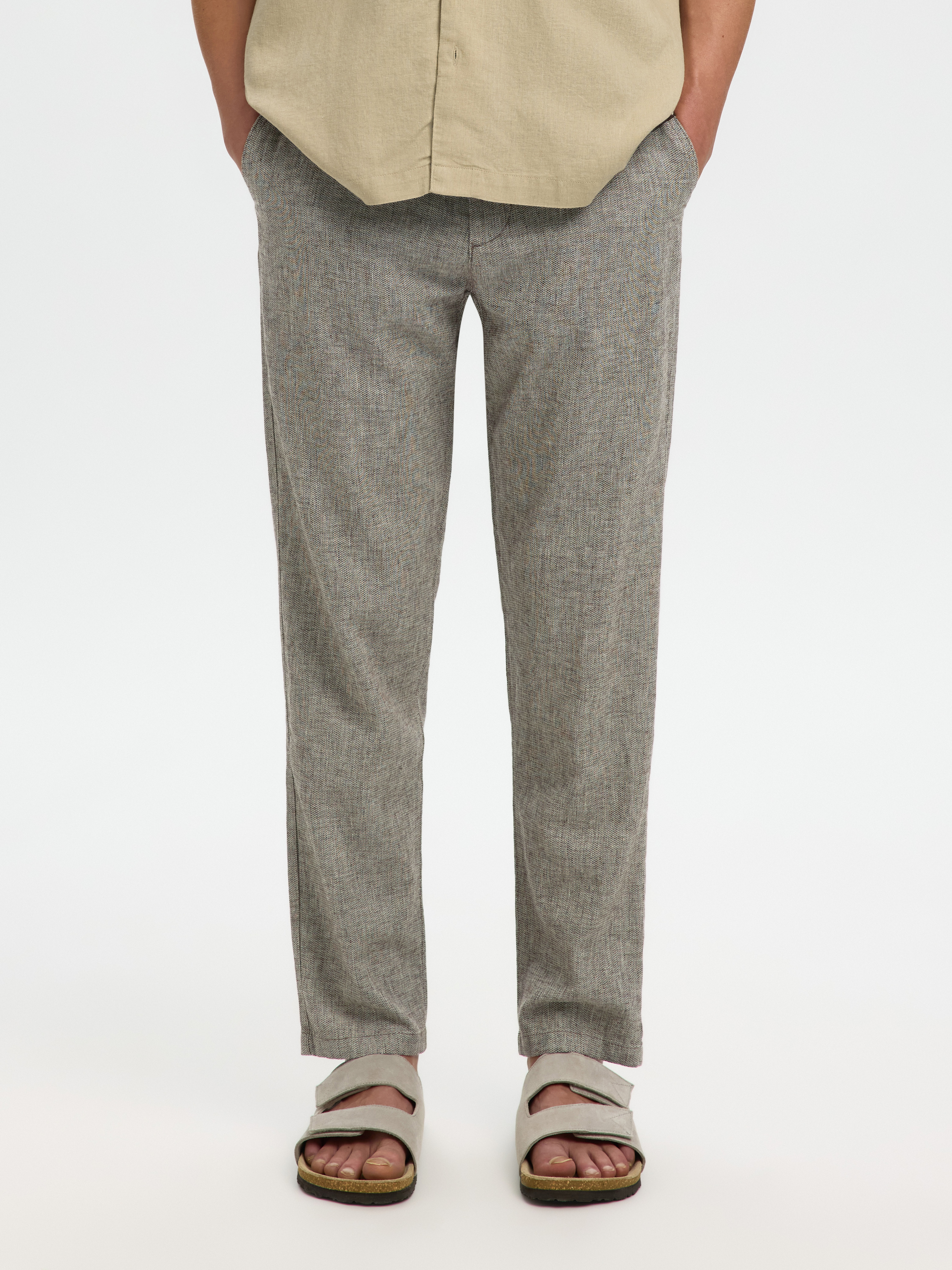 SLH172-SLIMTAPE BRODY LINEN BLD PNT NOOS