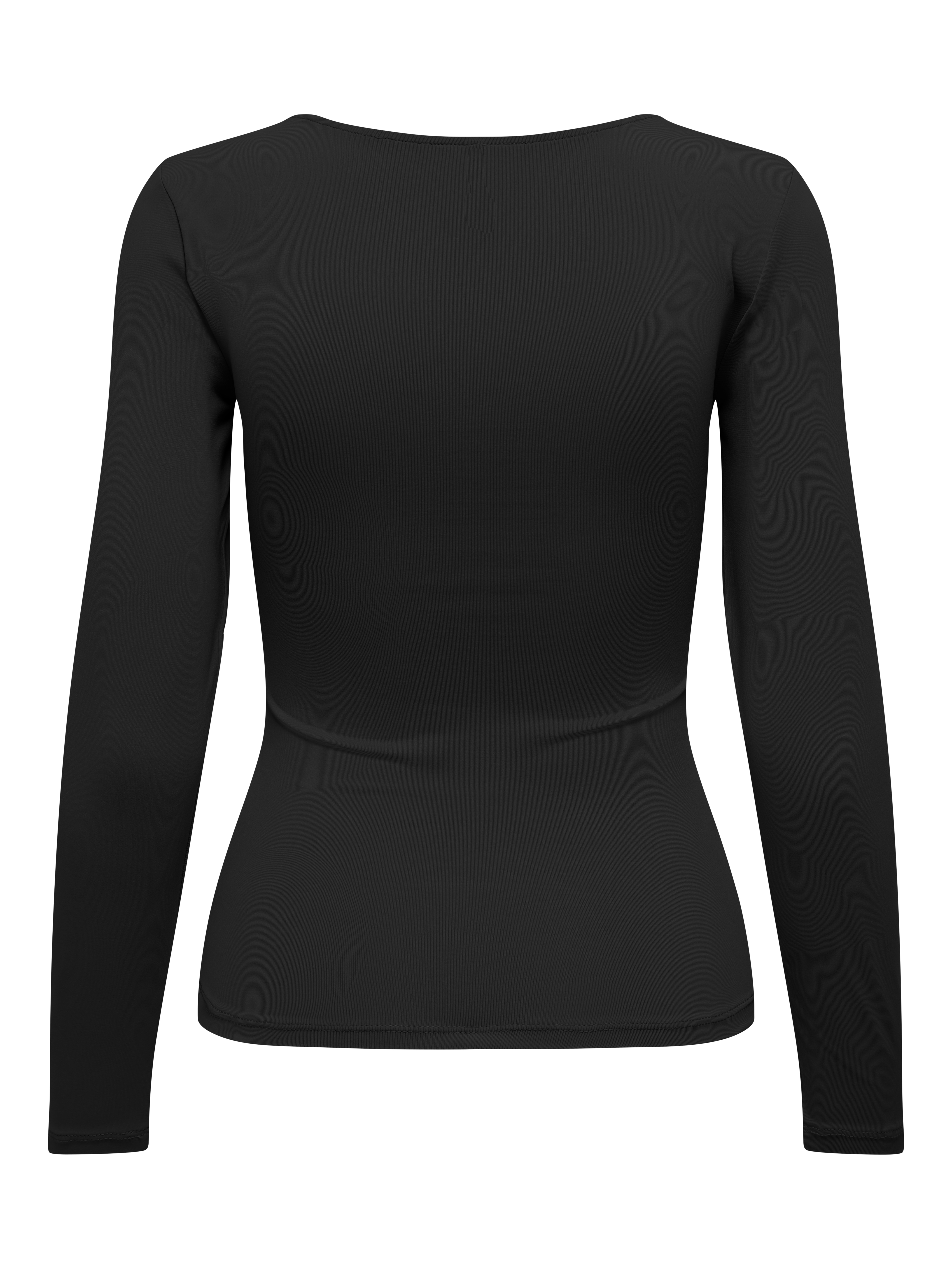 ONLEA L/S 2-WAY DEEP NECK TOP JRS NOOS