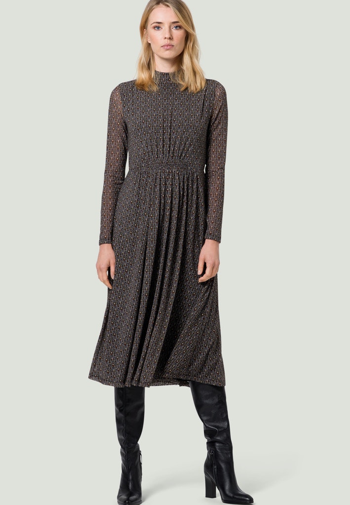 Midikleid mit Motivprint