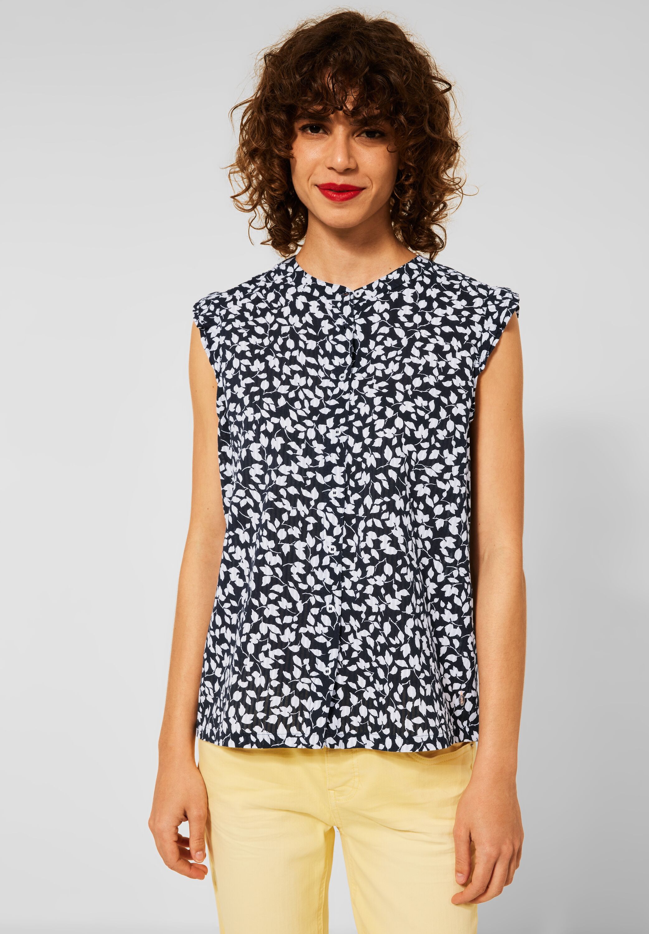 Seersucker Blusentop