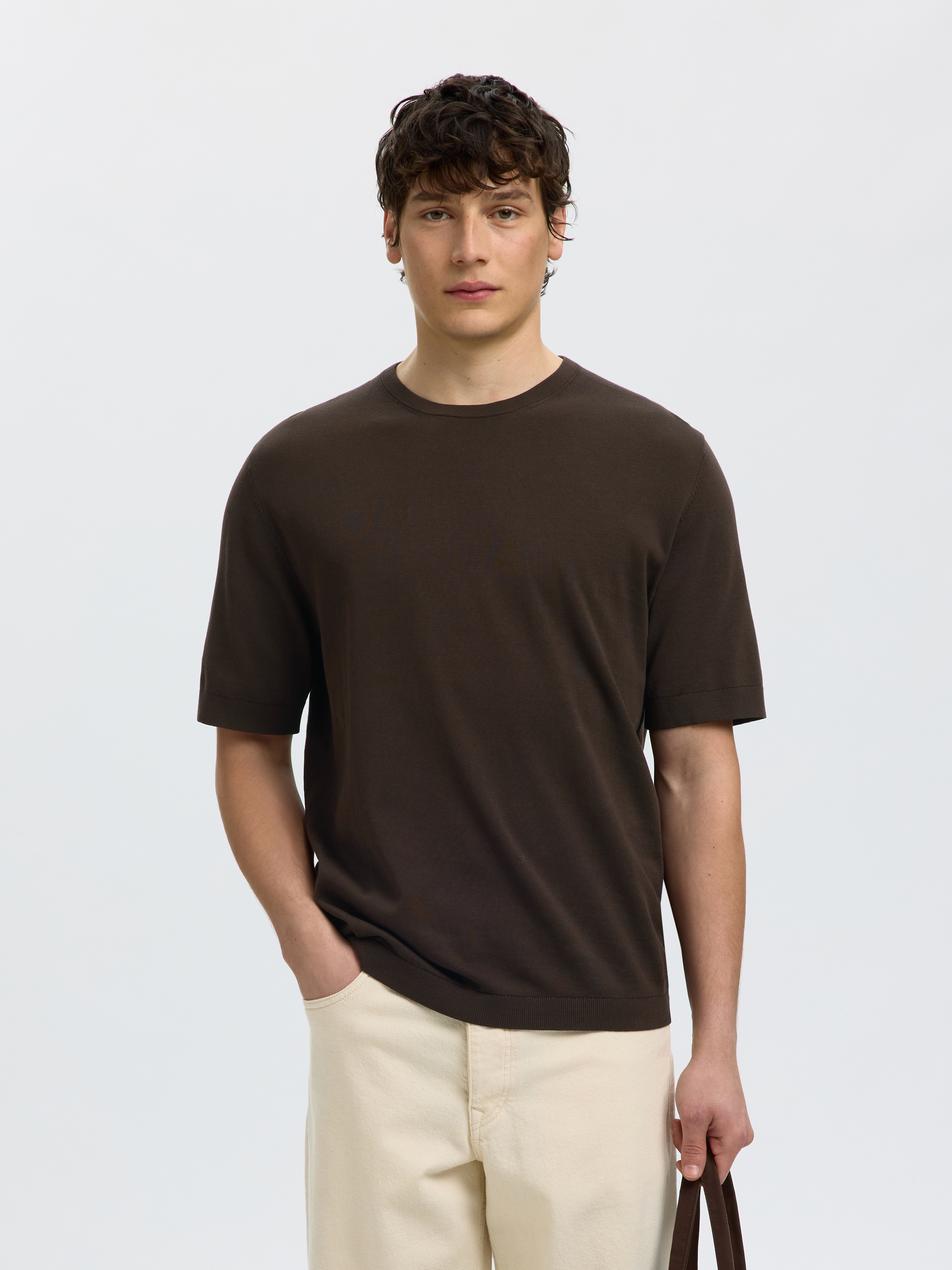 SLMTORINO SS KNIT CREW NECK NOOS