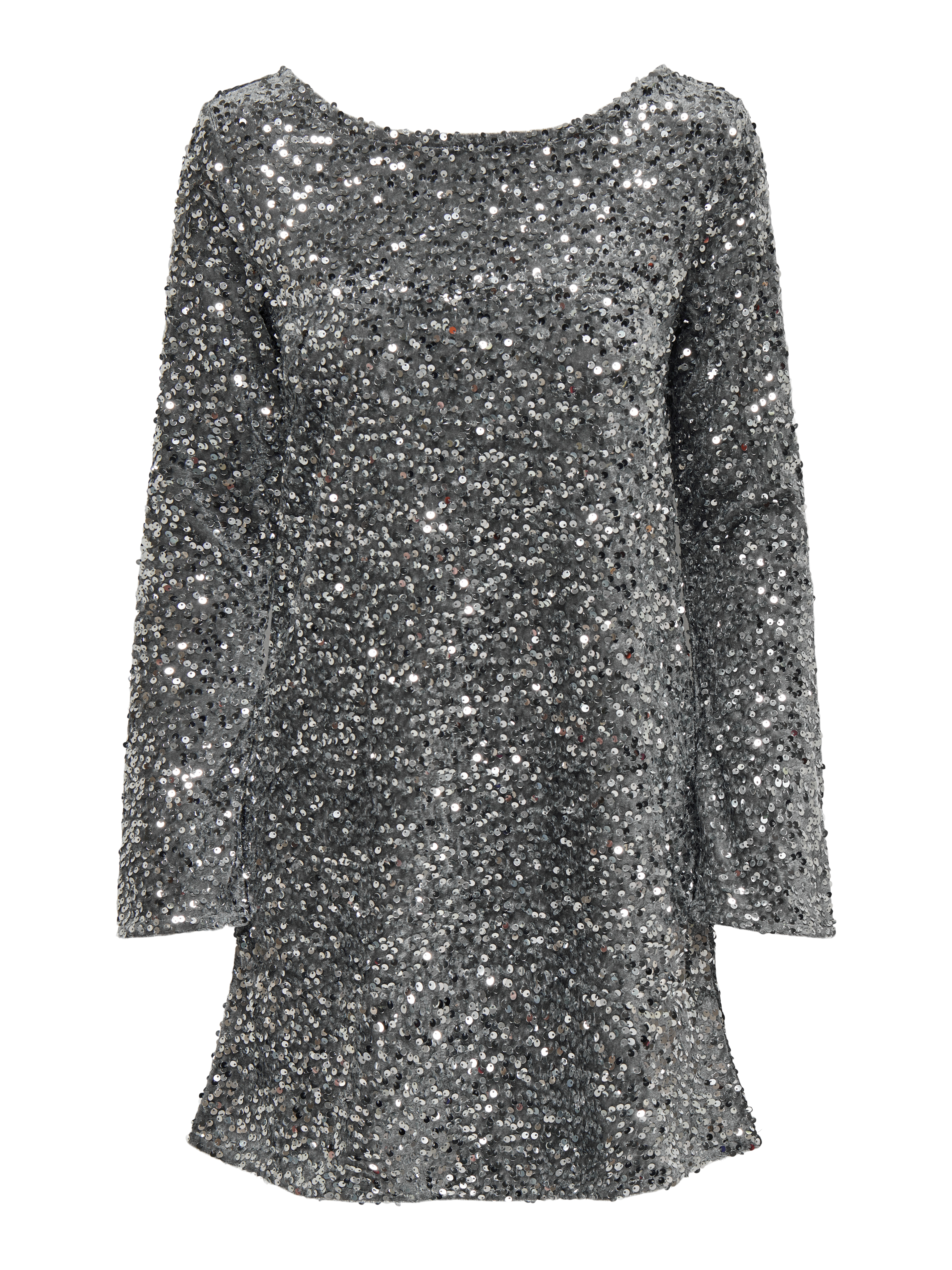 JDYSARA L/S BOW SEQUINS DRESS JRS