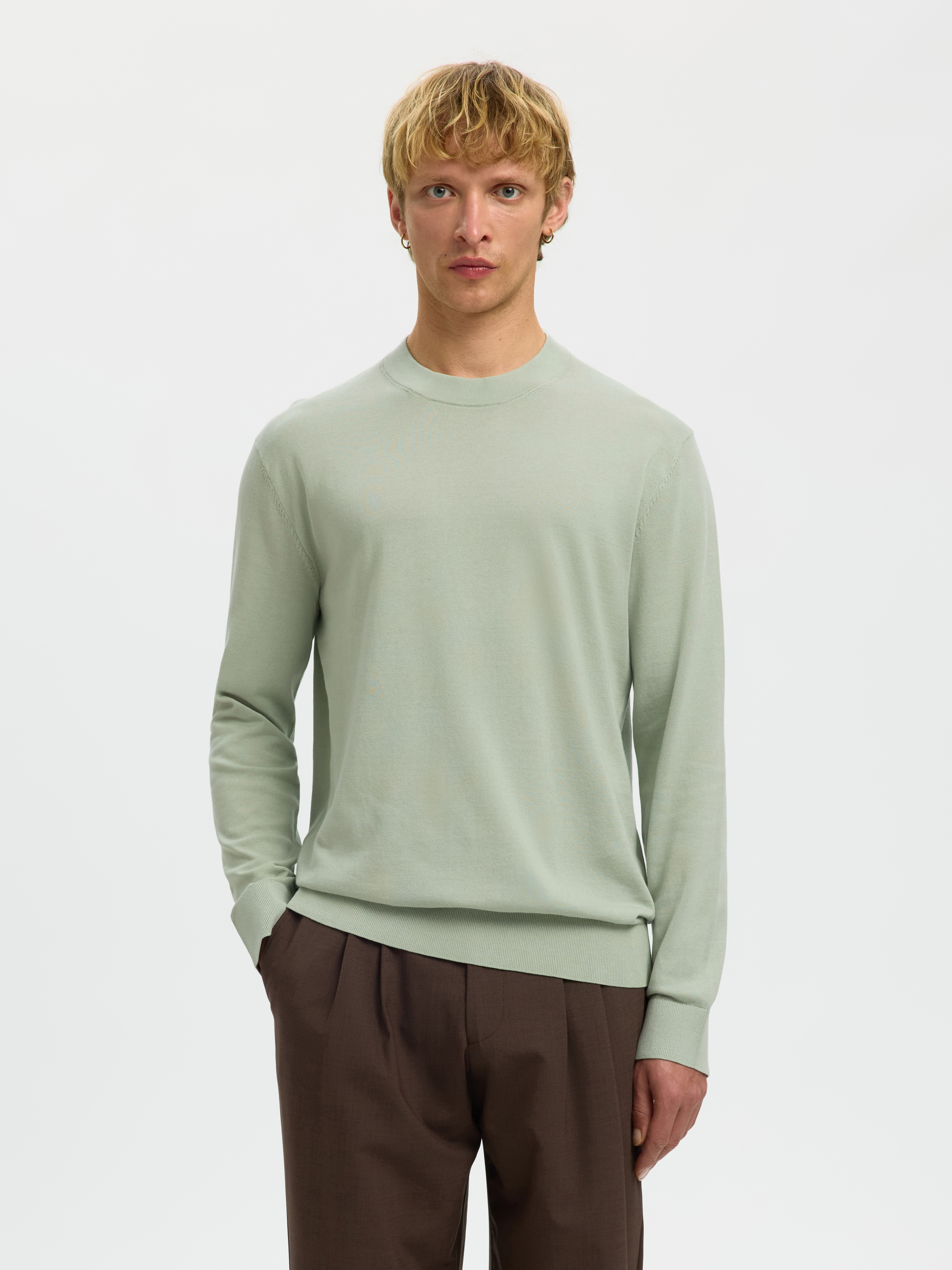 SLMTORINO LS KNIT CREW NECK NOOS