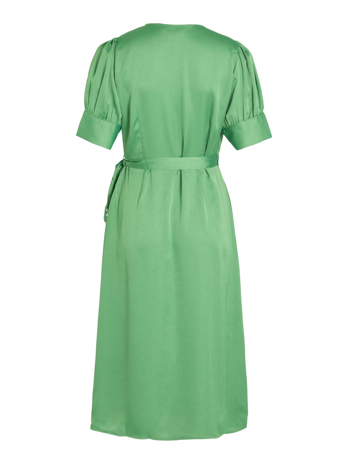 VINARIA S/S WRAP MIDI DRESS/DC/SU