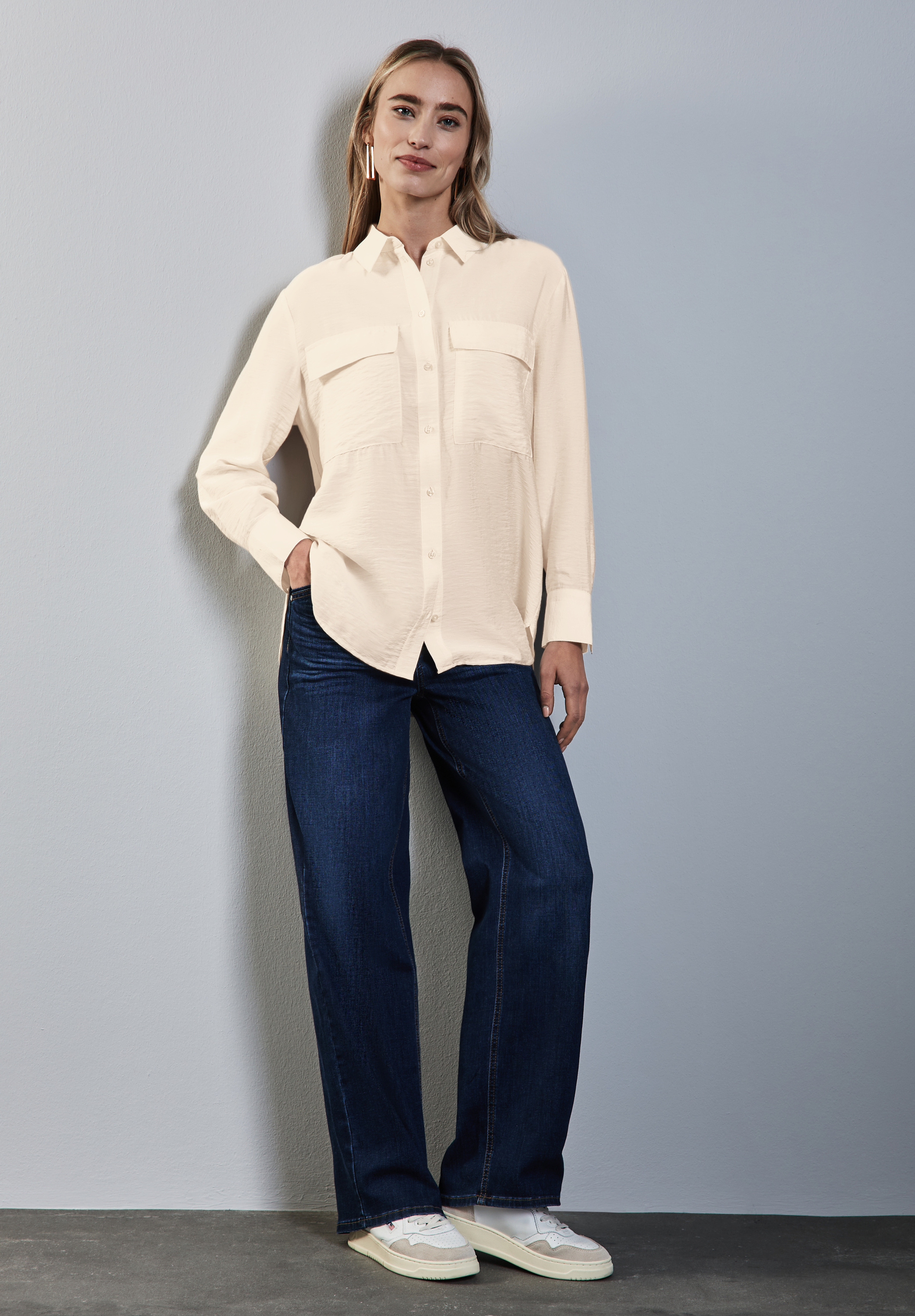 Relaxed Fit Bluse