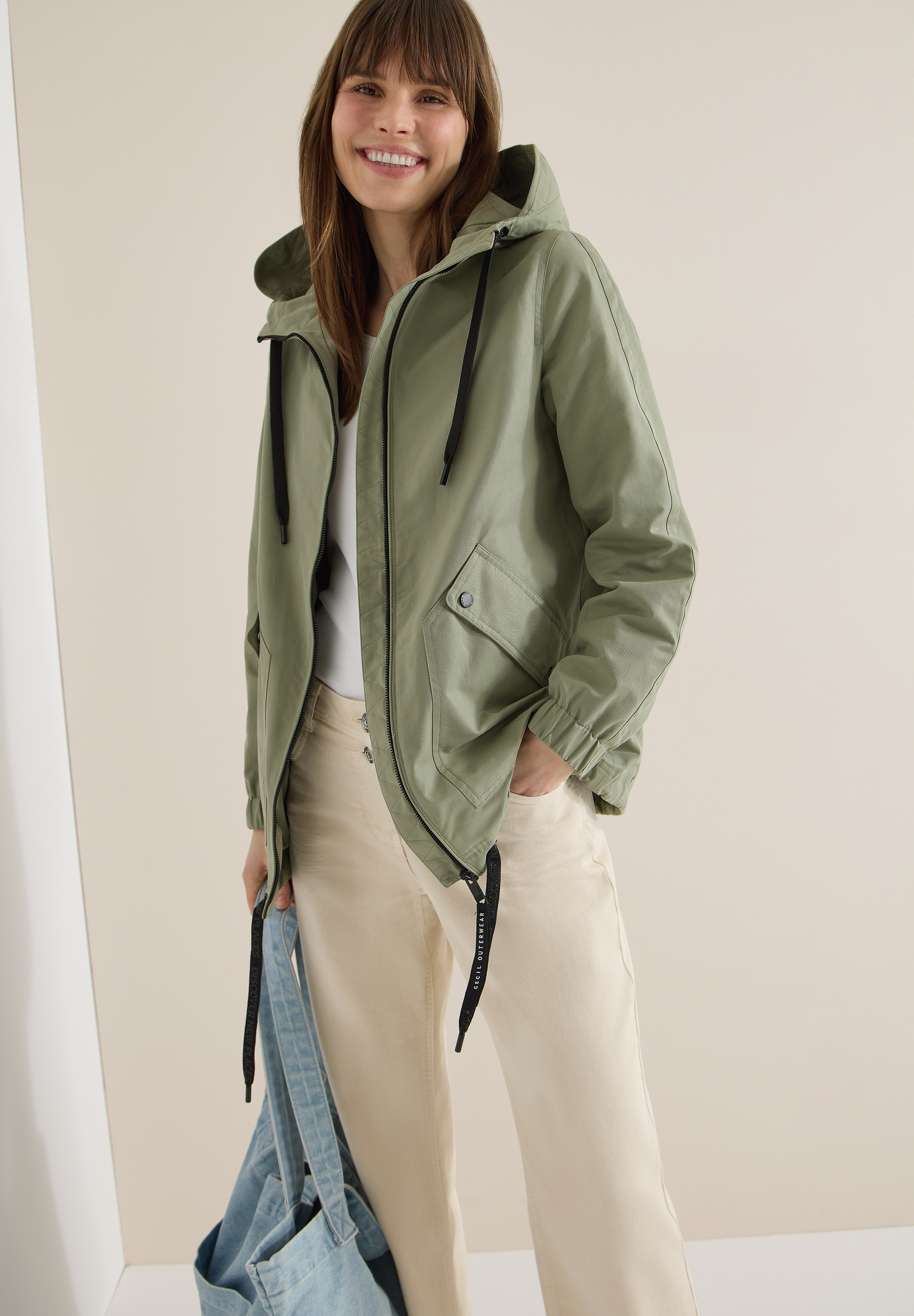 Midi-Jacke