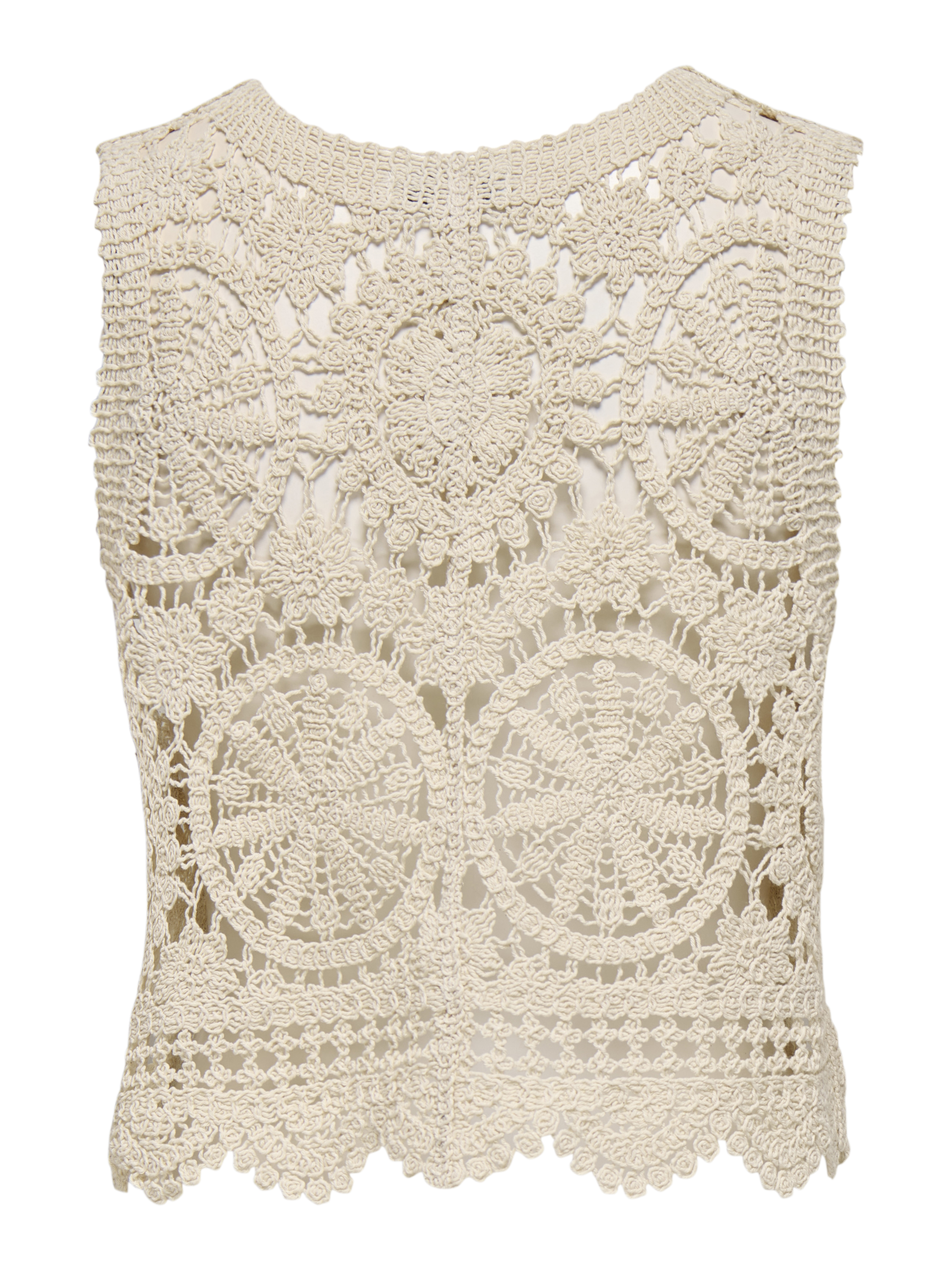 JDYVIC S/L V-NECK TIE VEST KNT