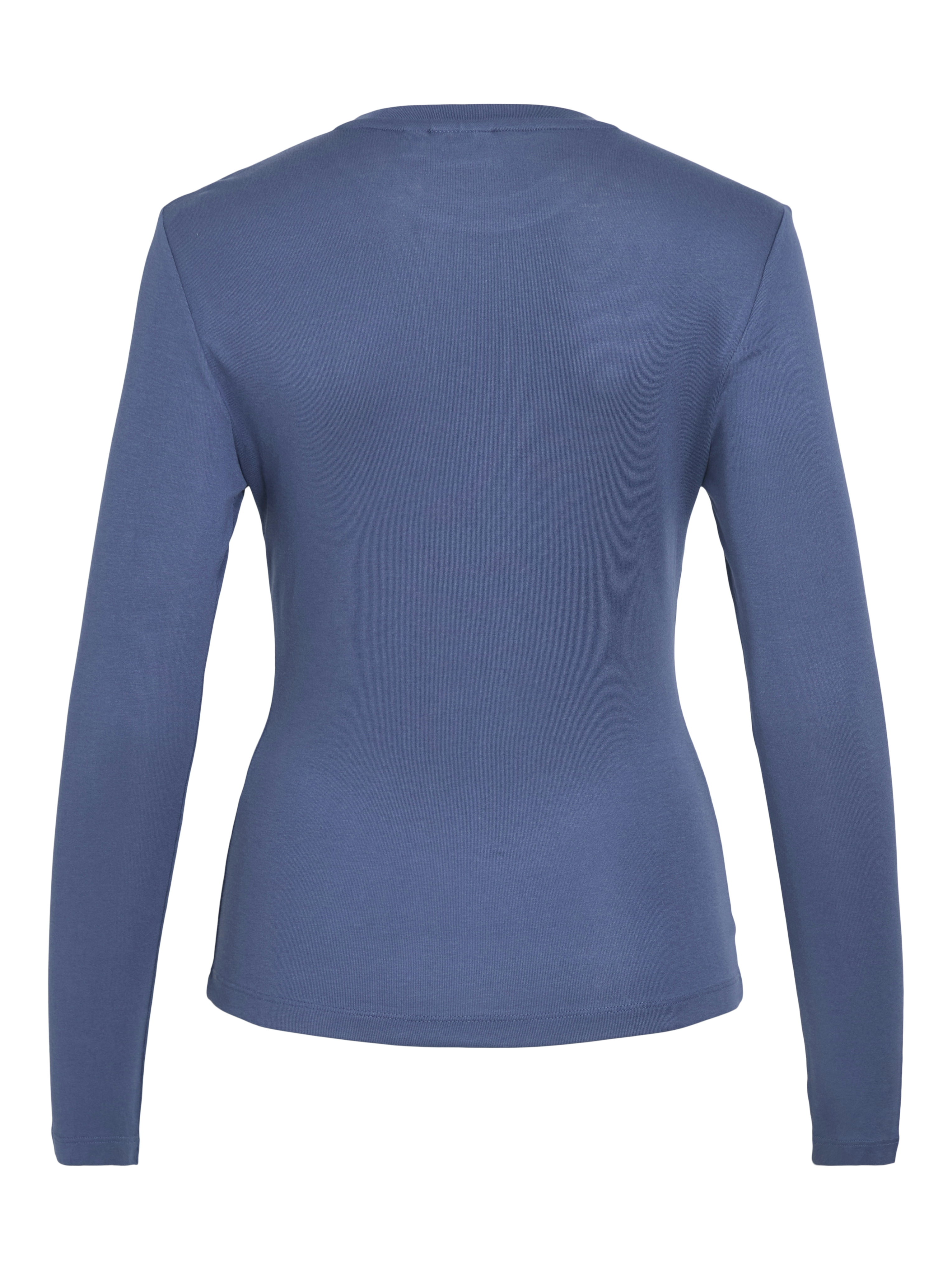 VIALEXIA O-NECK L/S TOP - NOOS